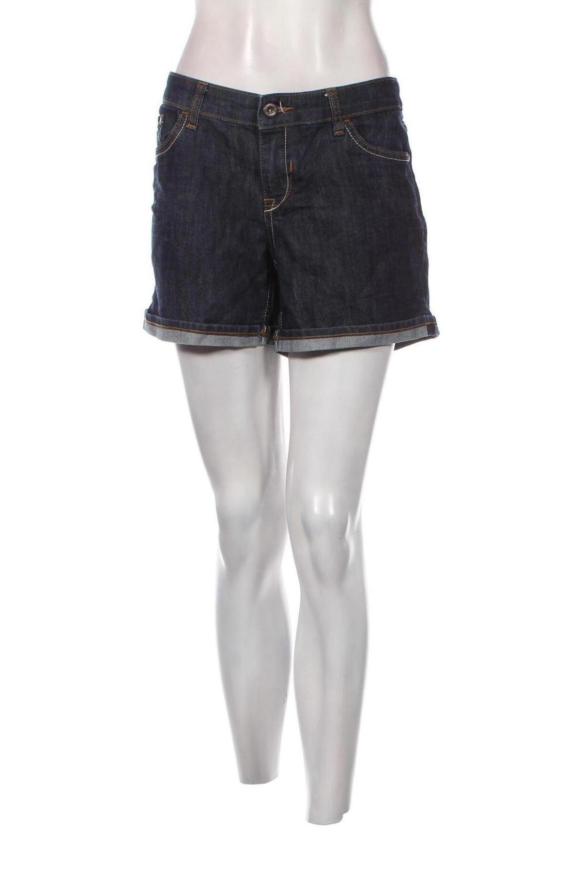 Γυναικείο κοντό παντελόνι Clockhouse, Μέγεθος XL, Χρώμα Μπλέ, Τιμή 11,75 €