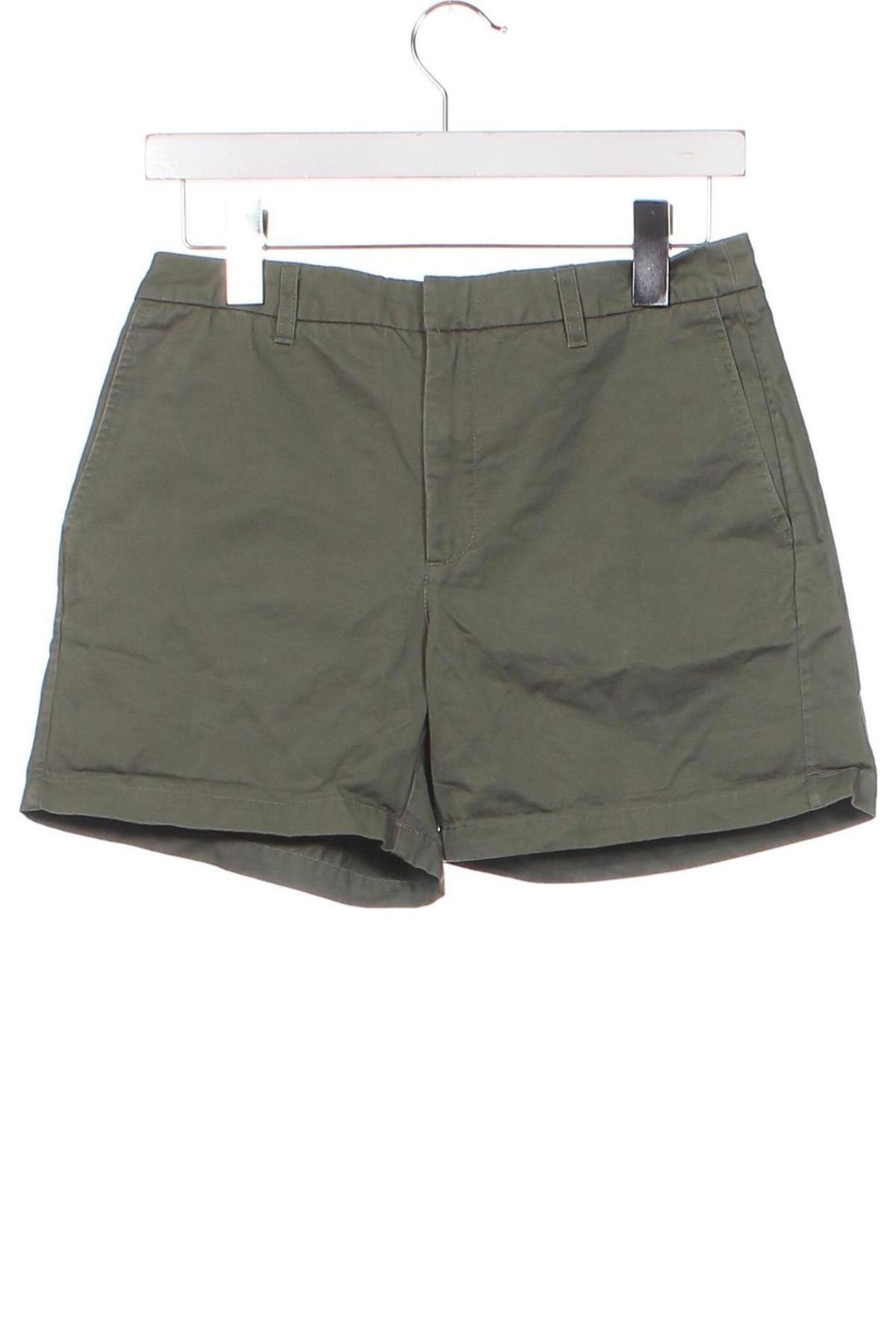 Дамски къс панталон Filippa K, Размер XS, Цвят Зелен, Цена 63,95 лв.