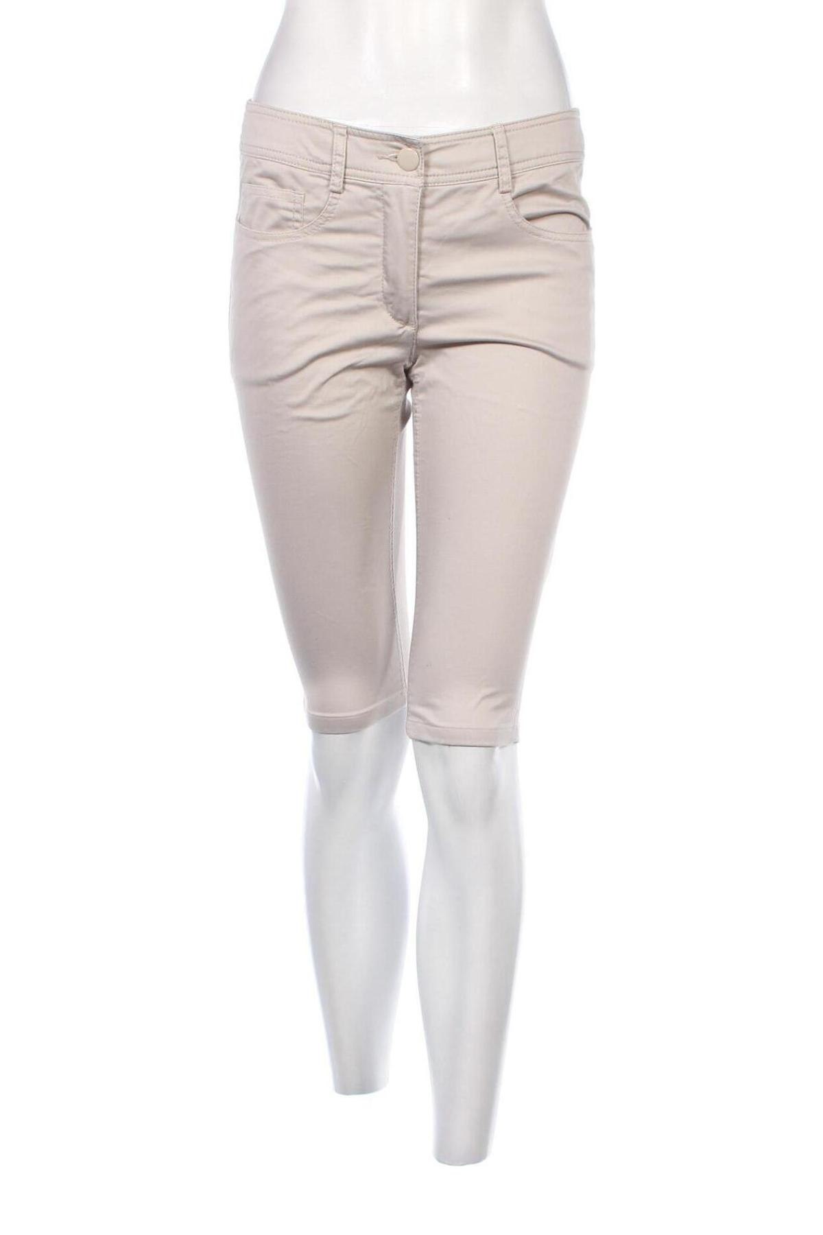 Pantaloni scurți de femei H&M, Mărime S, Culoare Bej, Preț 20,36 Lei