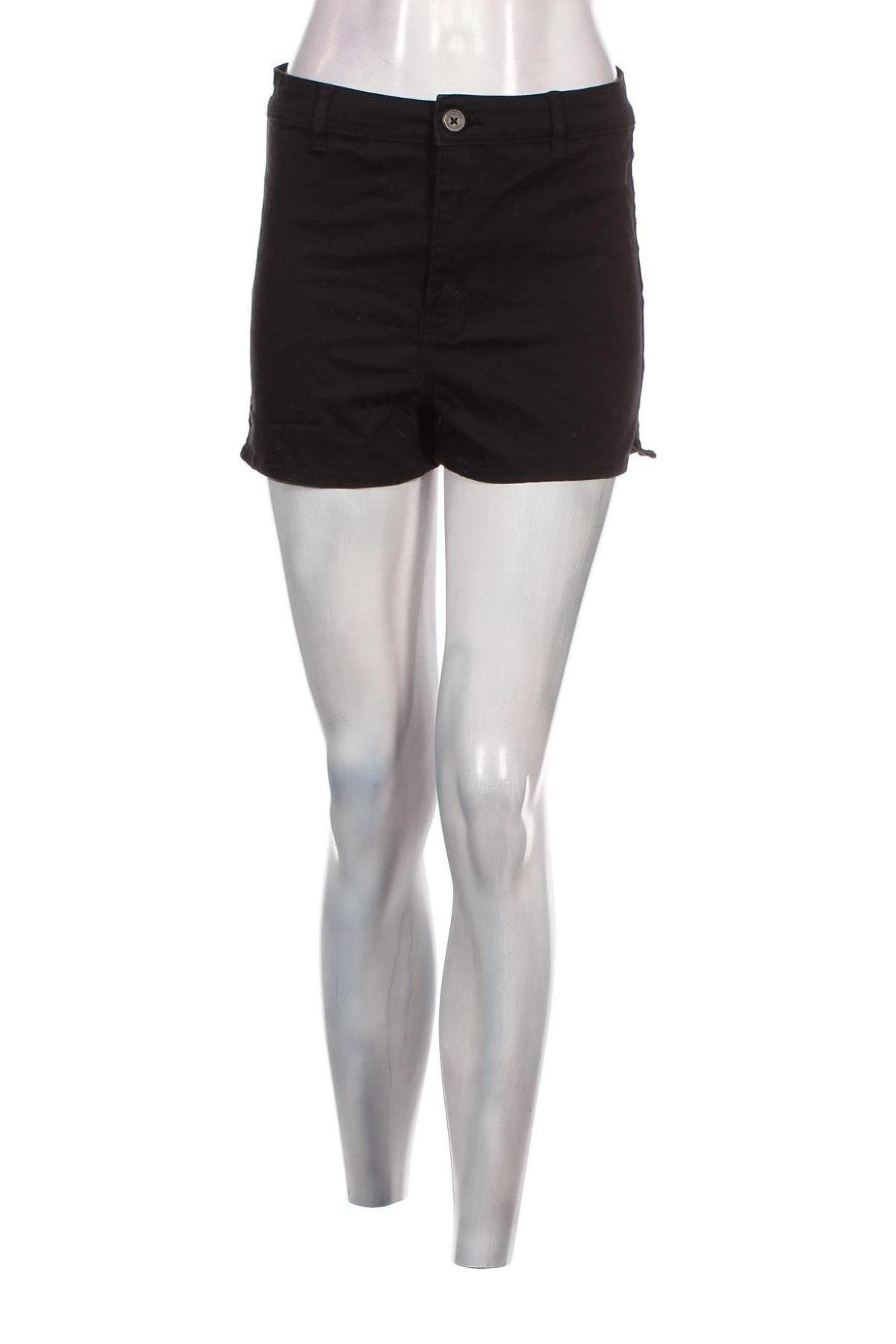 Дамски къс панталон H&M Divided, Размер M, Цвят Черен, Цена 6,27 лв.