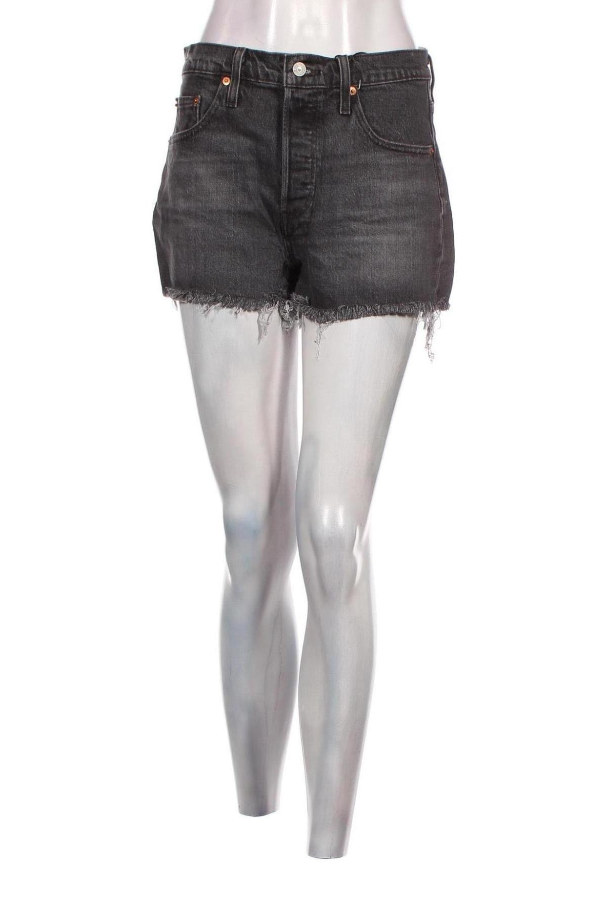 Γυναικείο κοντό παντελόνι Levi's, Μέγεθος M, Χρώμα Μαύρο, Τιμή 48,97 €