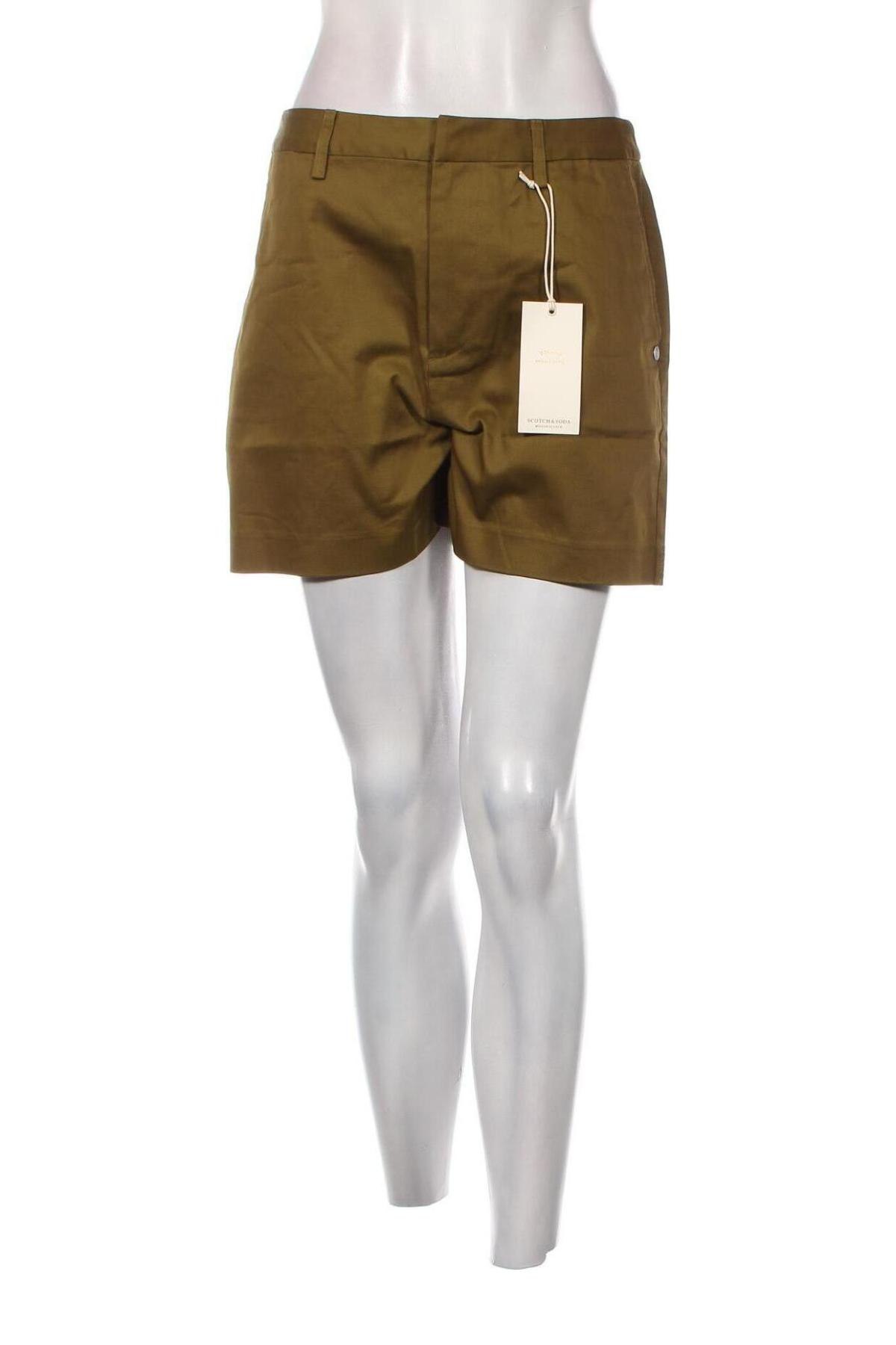 Damen Shorts Maison Scotch, Größe M, Farbe Grün, Preis 31,55 €