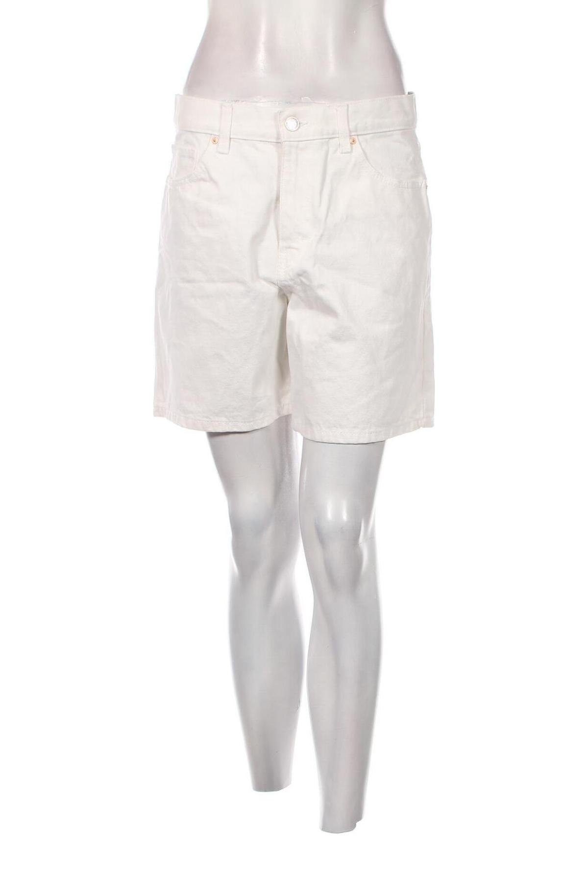 Дамски къс панталон Mango, Размер M, Цвят Бял, Цена 15,00 лв.