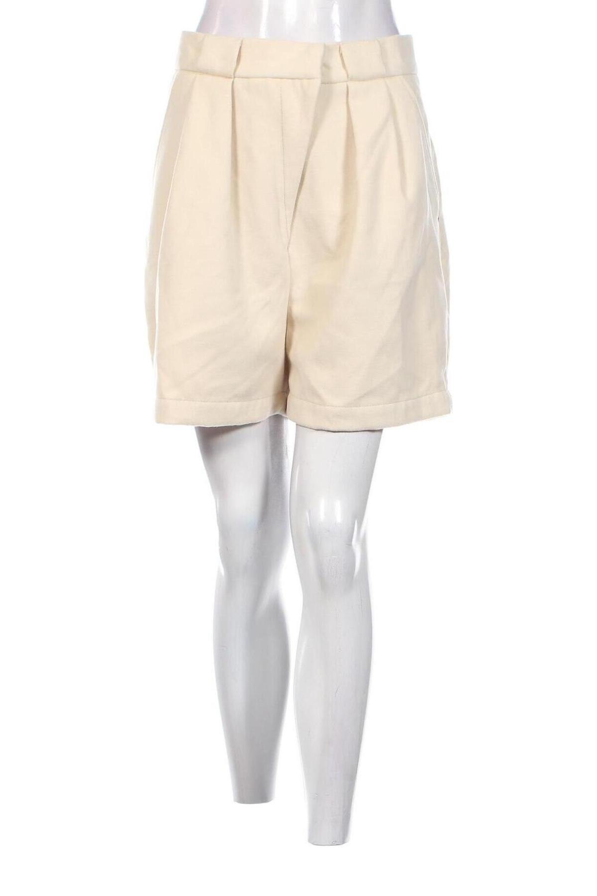 Дамски къс панталон Nkd, Размер L, Цвят Екрю, Цена 9,69 лв.