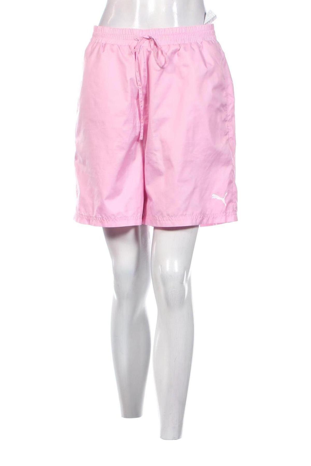 Γυναικείο κοντό παντελόνι PUMA, Μέγεθος M, Χρώμα Ρόζ , Τιμή 12,23 €