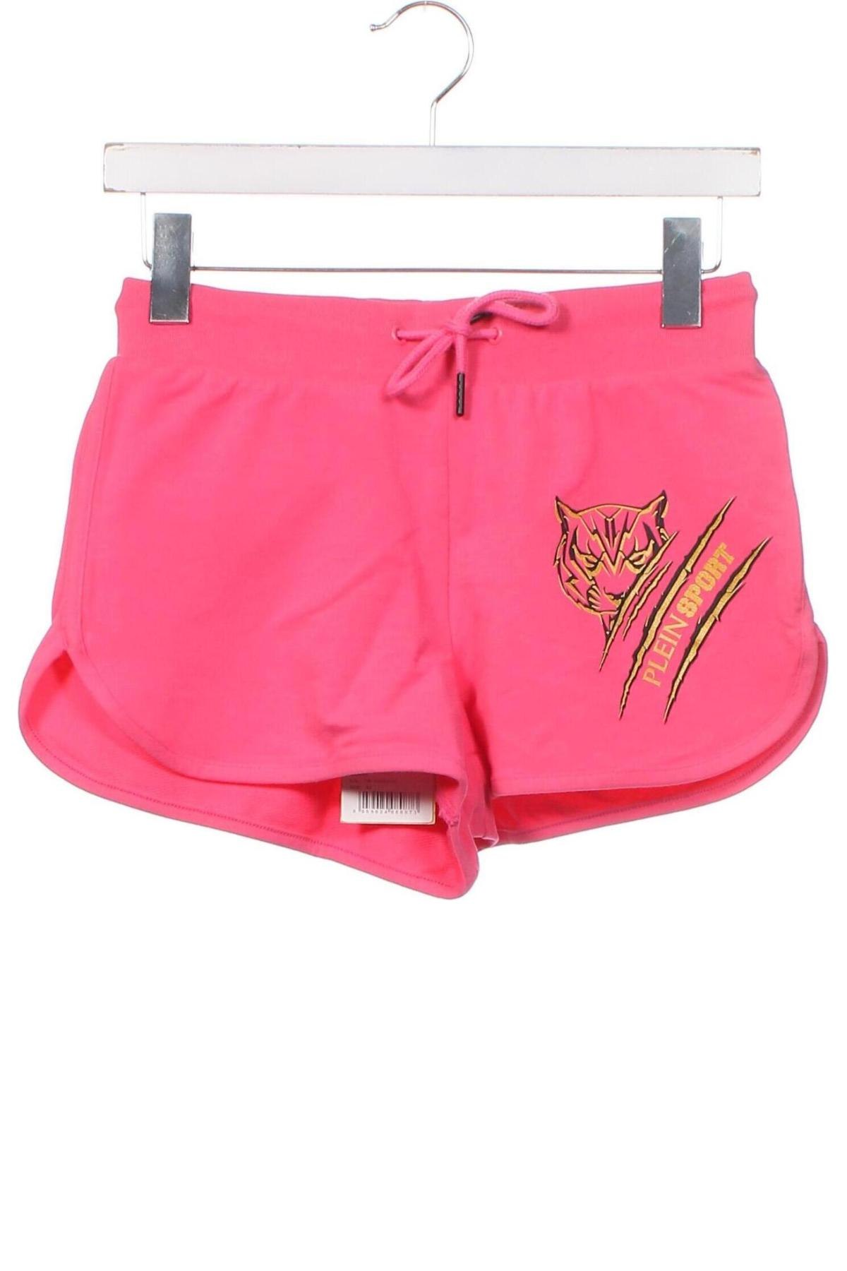 Дамски къс панталон Plein Sport, Размер XS, Цвят Розов, Цена 121,50 лв.