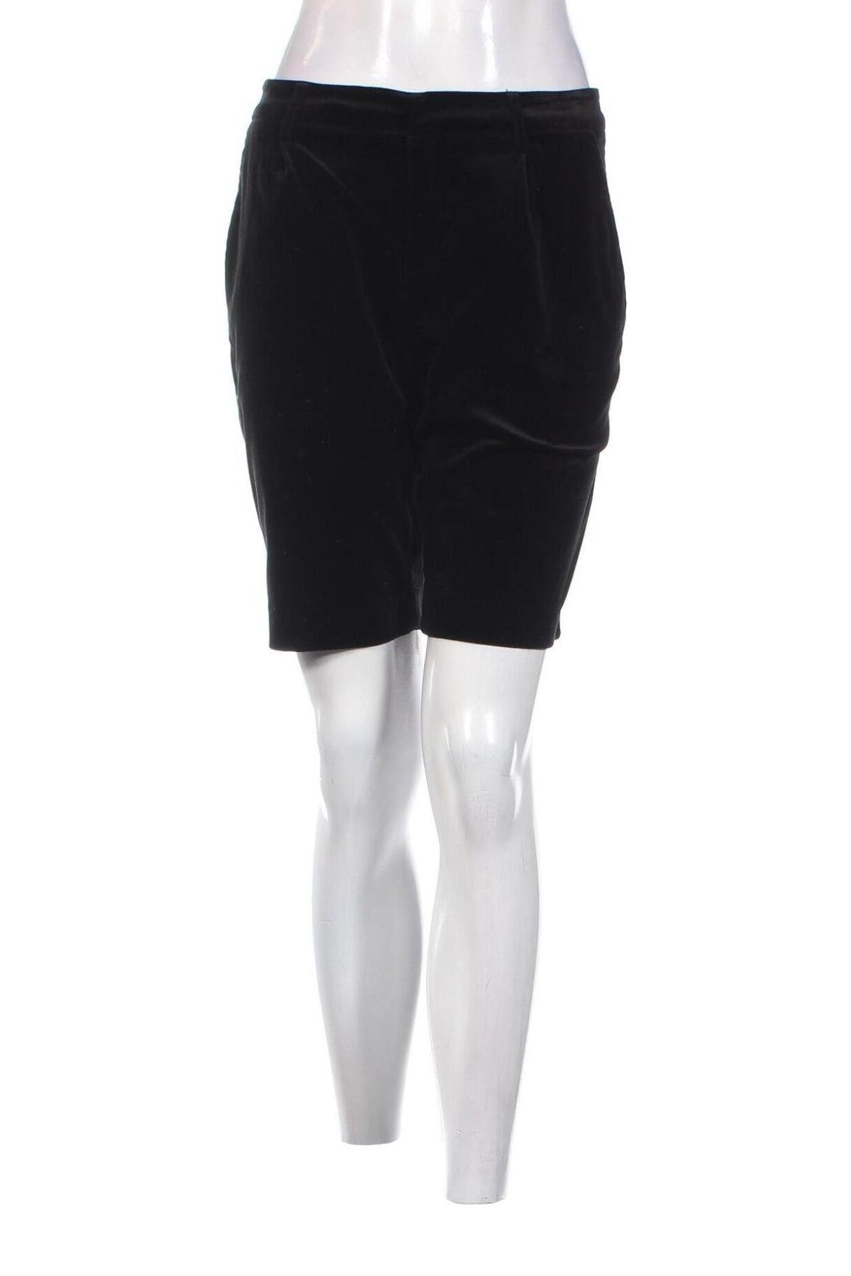 Γυναικείο κοντό παντελόνι Stefanel, Μέγεθος S, Χρώμα Μαύρο, Τιμή 15,92 €
