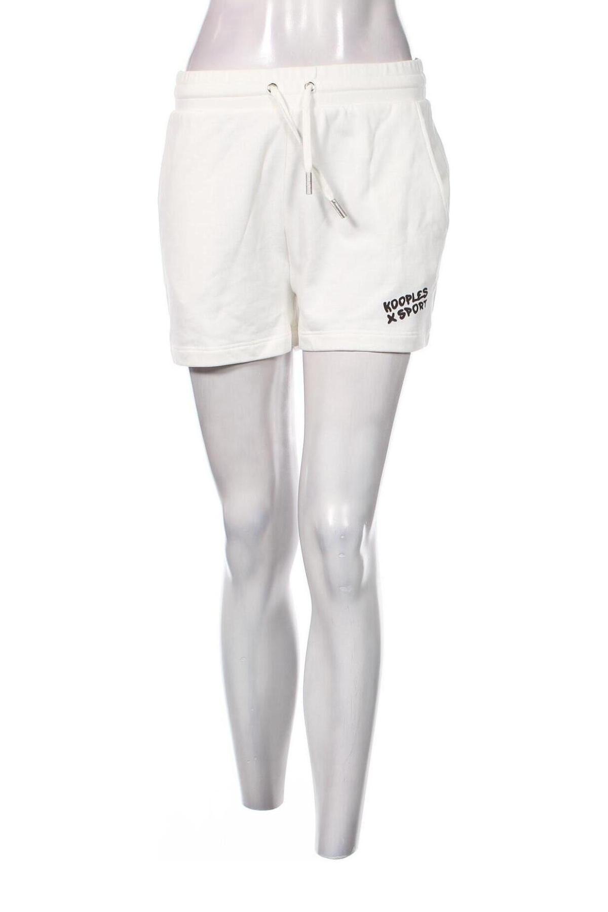 Pantaloni scurți de femei The Kooples Sport, Mărime XS, Culoare Alb, Preț 305,00 Lei
