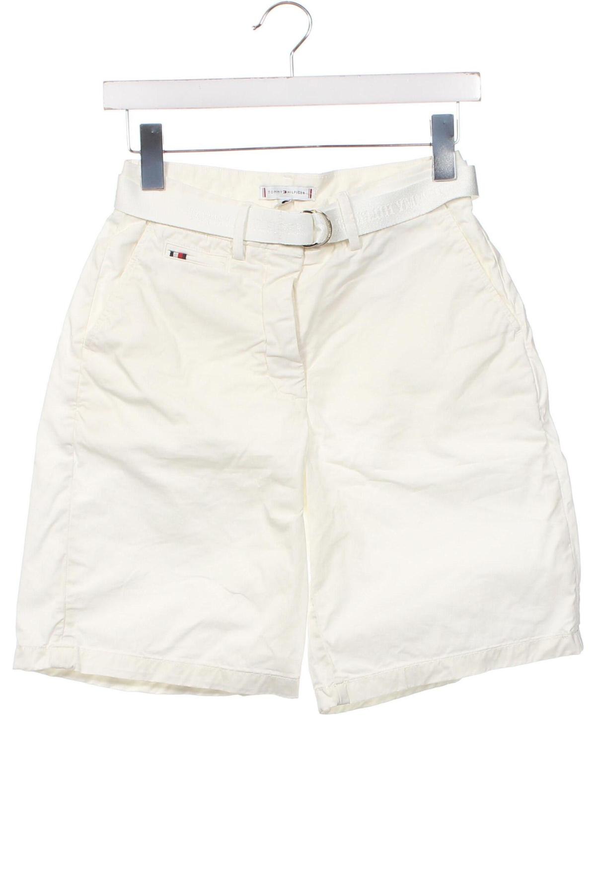 Γυναικείο κοντό παντελόνι Tommy Hilfiger, Μέγεθος XS, Χρώμα Λευκό, Τιμή 41,31 €