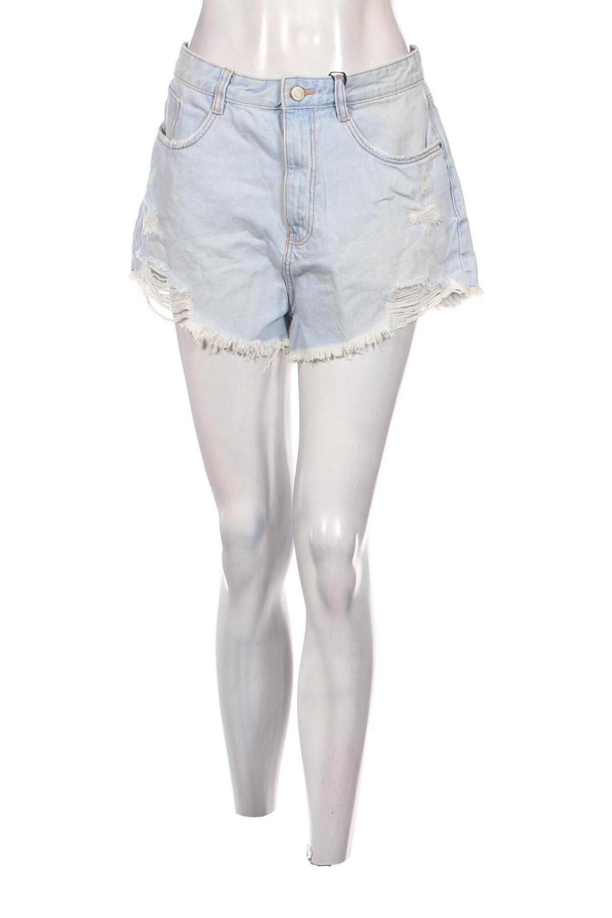 Γυναικείο κοντό παντελόνι Zara Trafaluc, Μέγεθος XL, Χρώμα Μπλέ, Τιμή 19,79 €