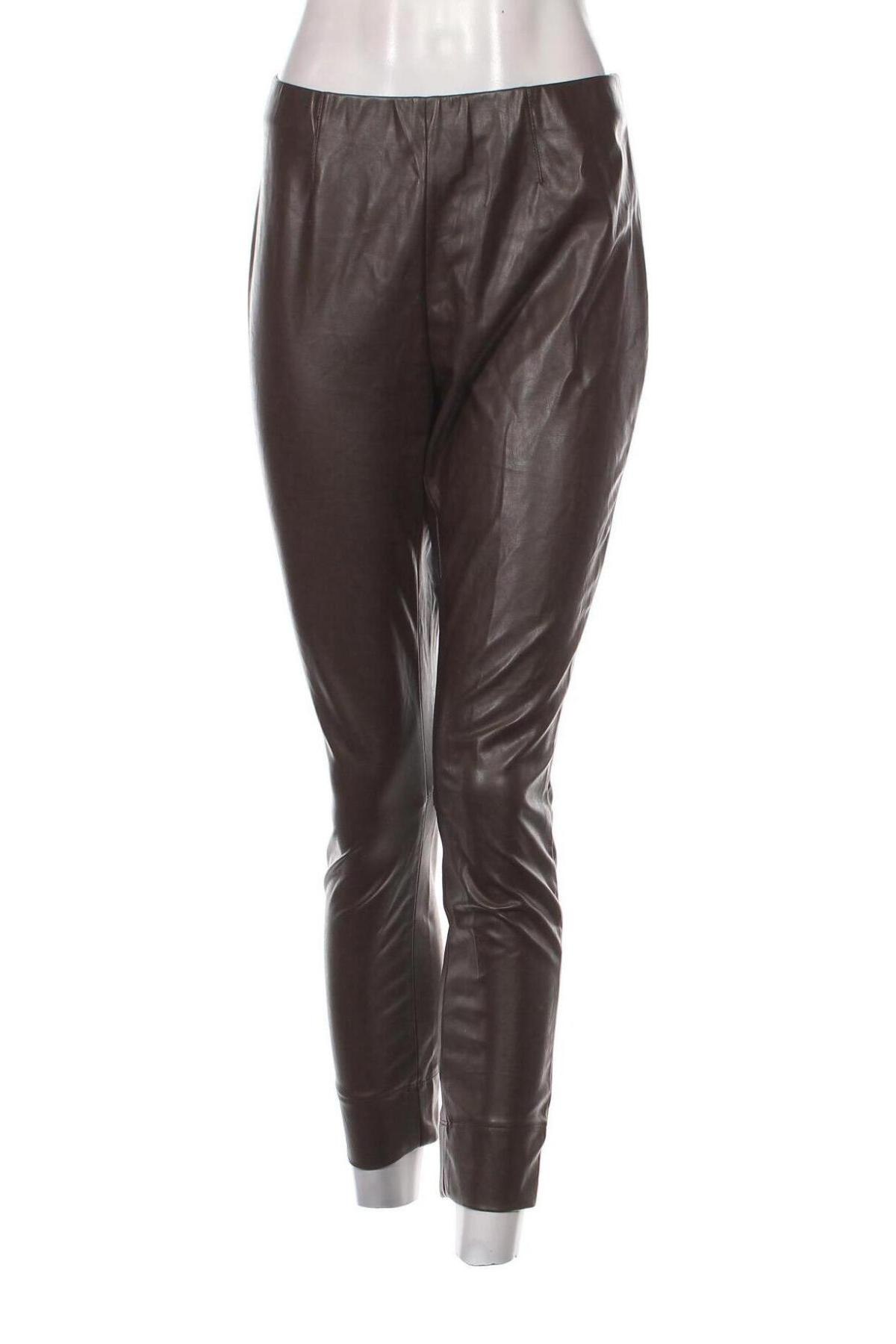 Γυναικείο παντελόνι δερμάτινο Seductive, Μέγεθος M, Χρώμα Καφέ, Τιμή 6,31 €