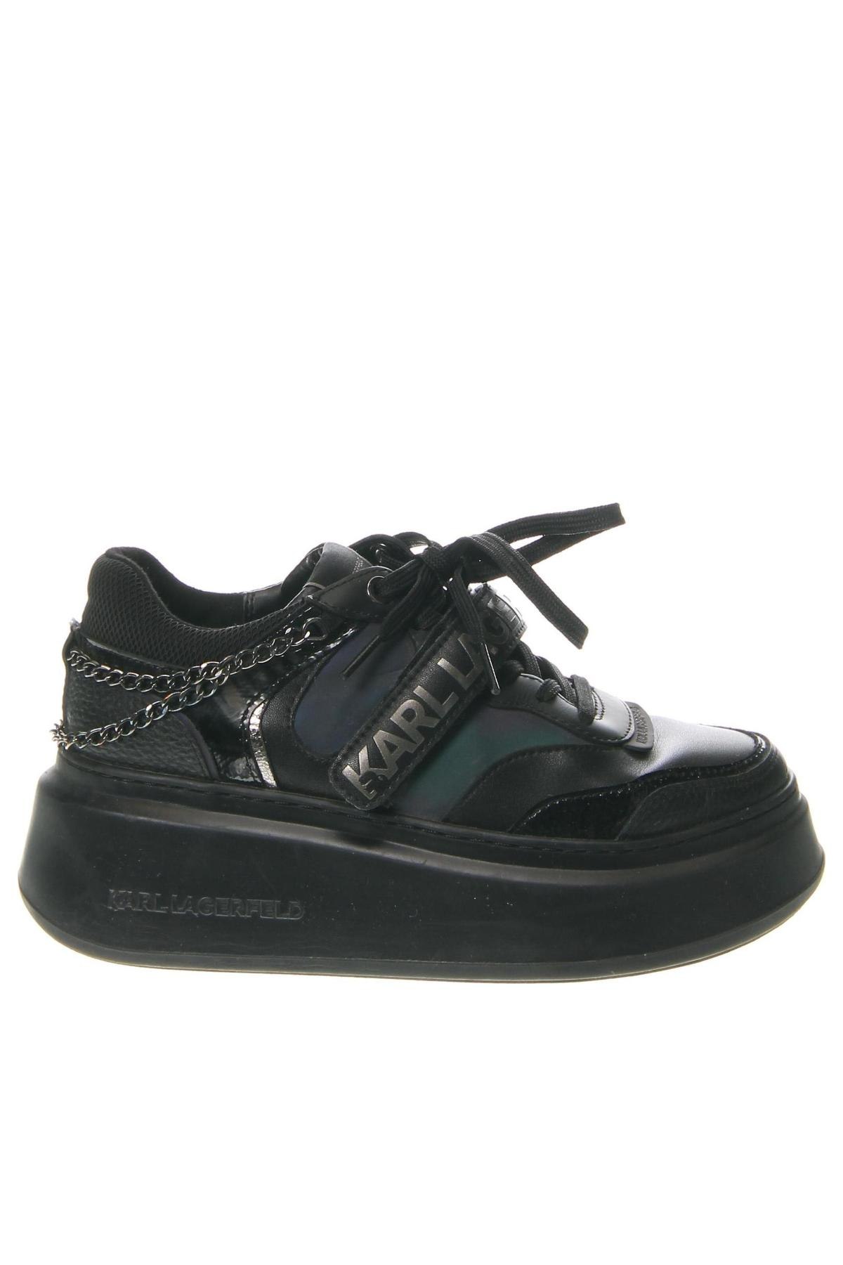 Дамски обувки Karl Lagerfeld, Размер 37, Цвят Черен, Цена 92,00 лв.