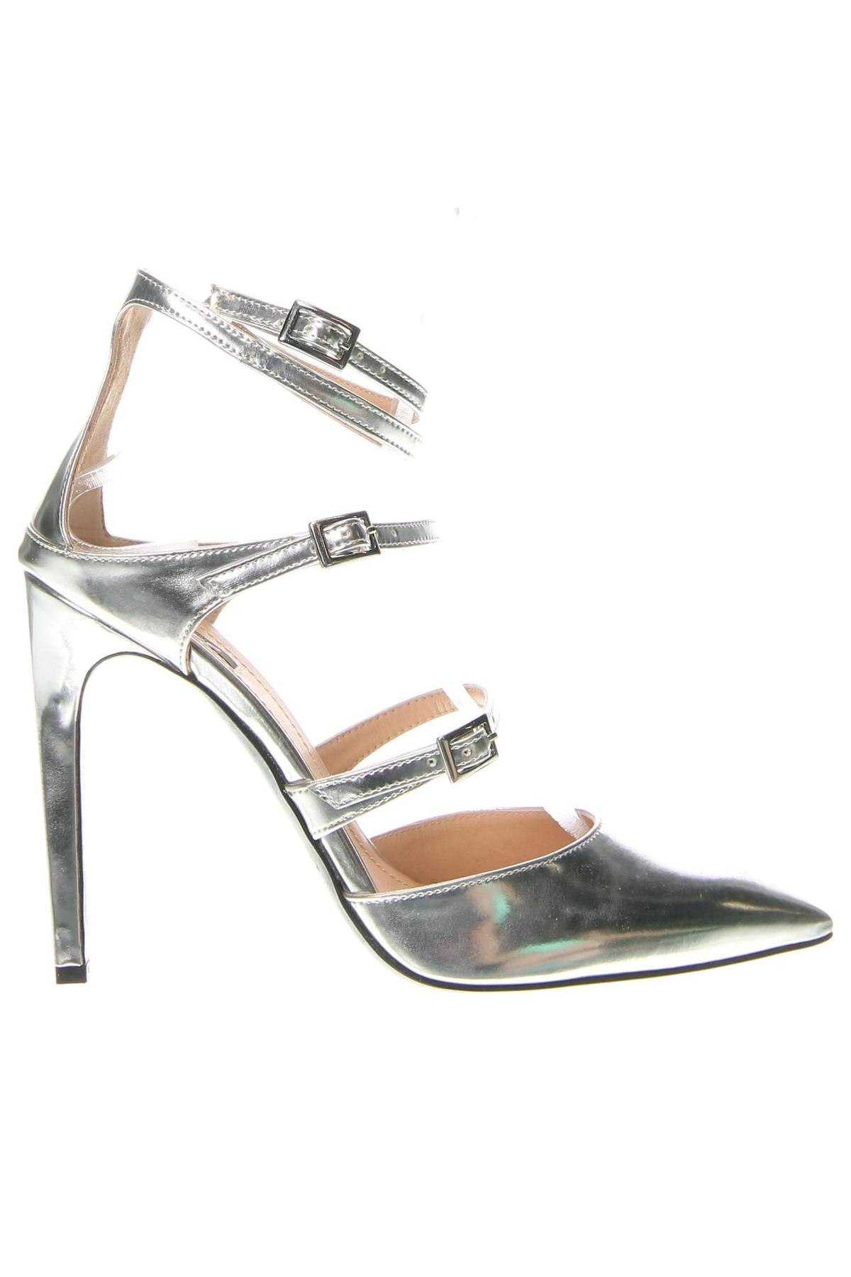 Дамски обувки Pinko, Размер 39, Цвят Сребрист, Цена 247,48 лв.