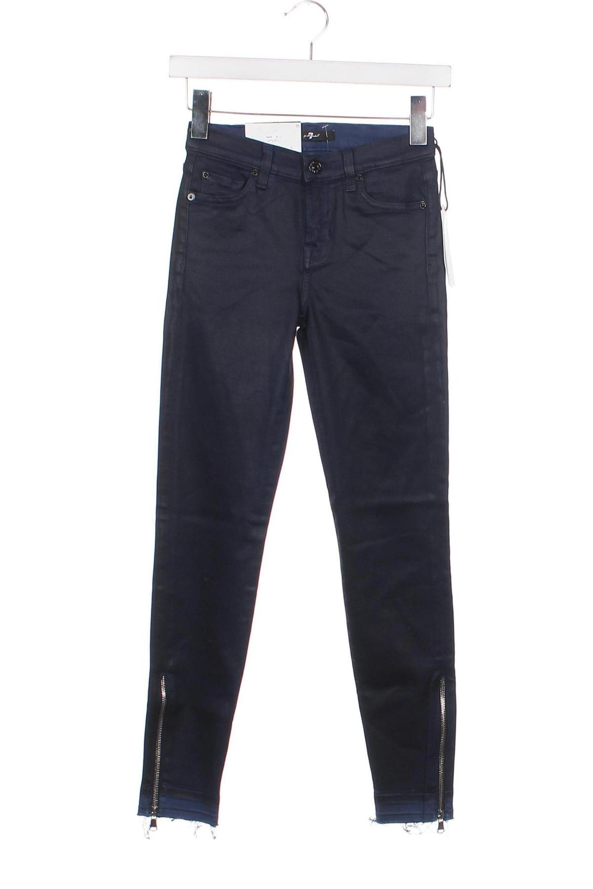 Γυναικείο παντελόνι 7 For All Mankind, Μέγεθος XS, Χρώμα Μπλέ, Τιμή 30,51 €