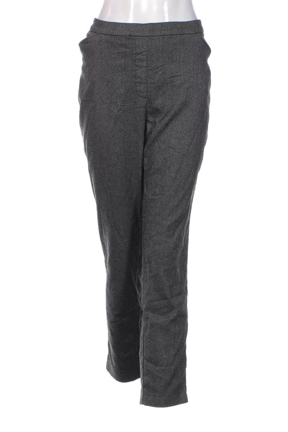 Γυναικείο παντελόνι Adagio, Μέγεθος XL, Χρώμα Γκρί, Τιμή 4,66 €