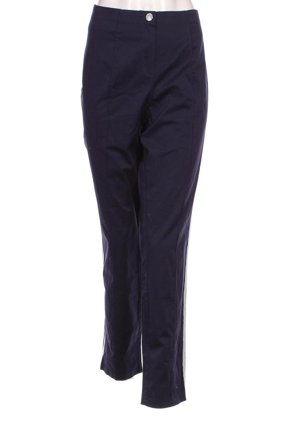 Pantaloni de femei Alfredo Pauly, Mărime XL, Culoare Albastru, Preț 47,70 Lei