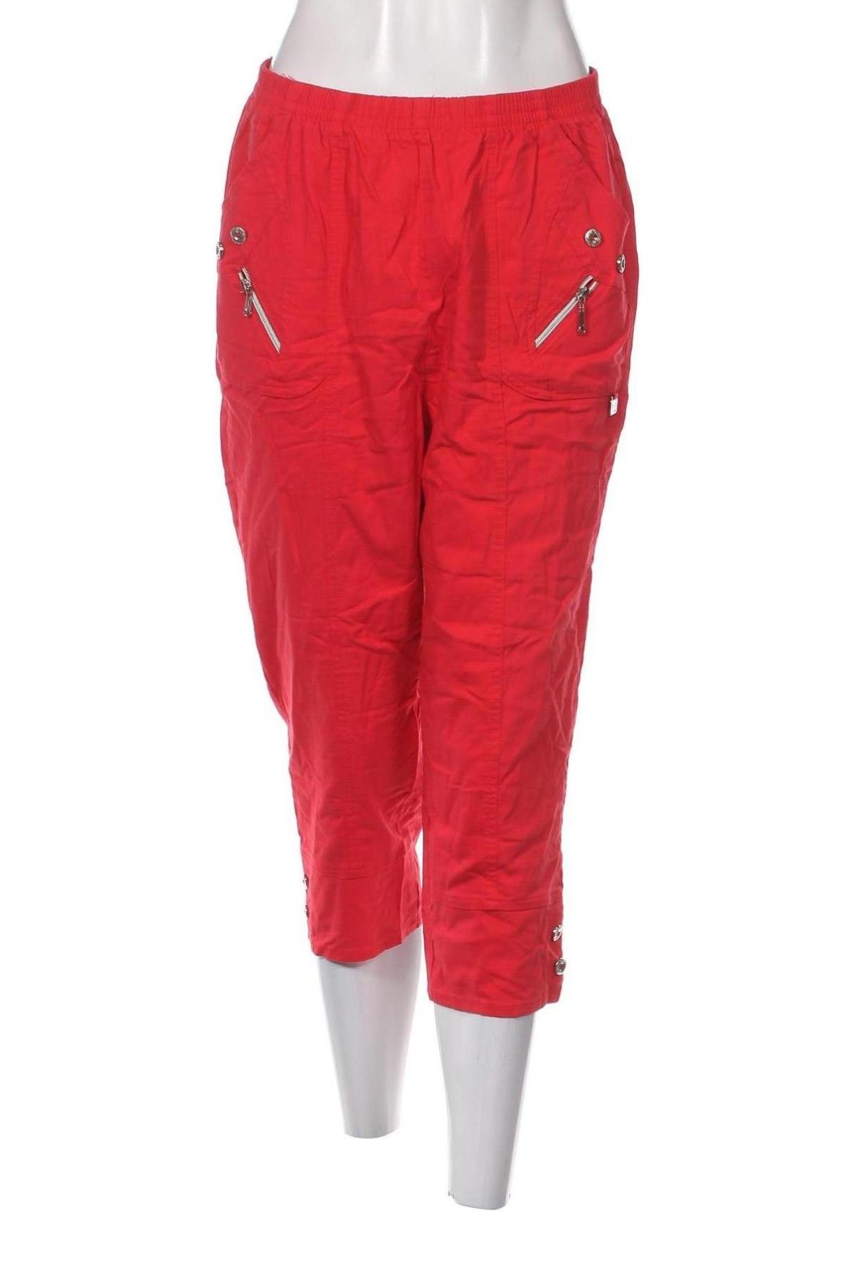 Дамски панталон Alica, Размер L, Цвят Червен, Цена 29,00 лв.