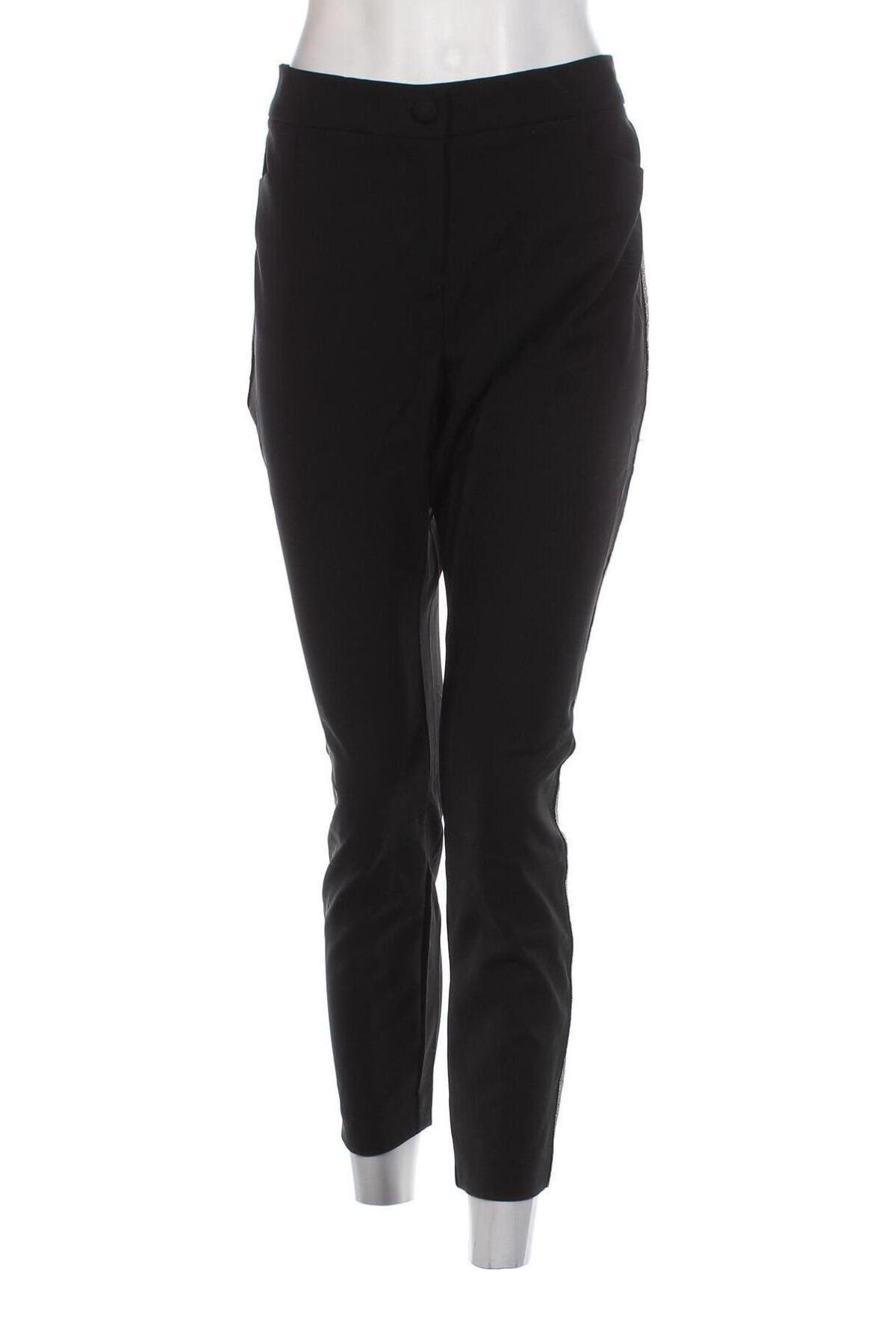Pantaloni de femei Ashley Brooke, Mărime L, Culoare Negru, Preț 29,57 Lei