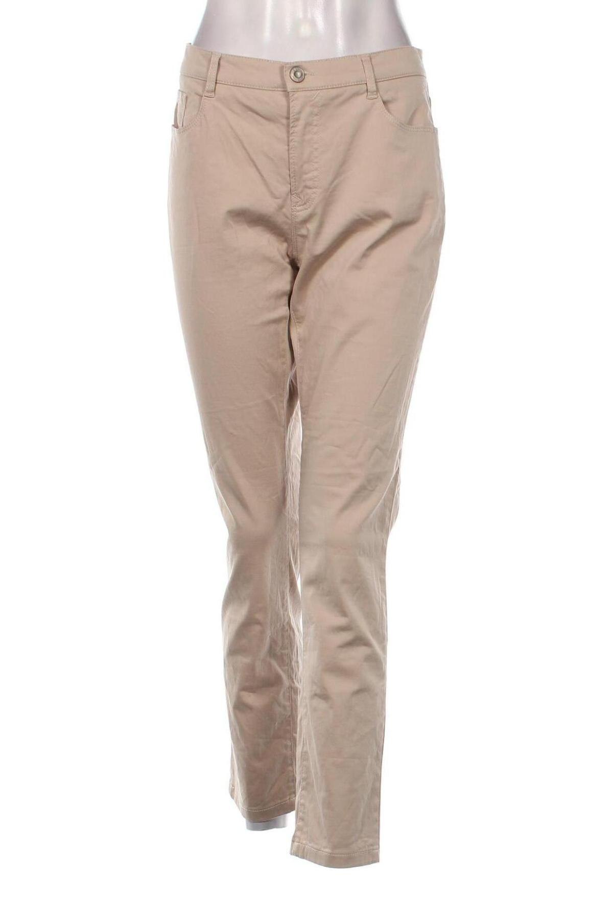 Damenhose Brax, Größe M, Farbe Beige, Preis 13,53 €