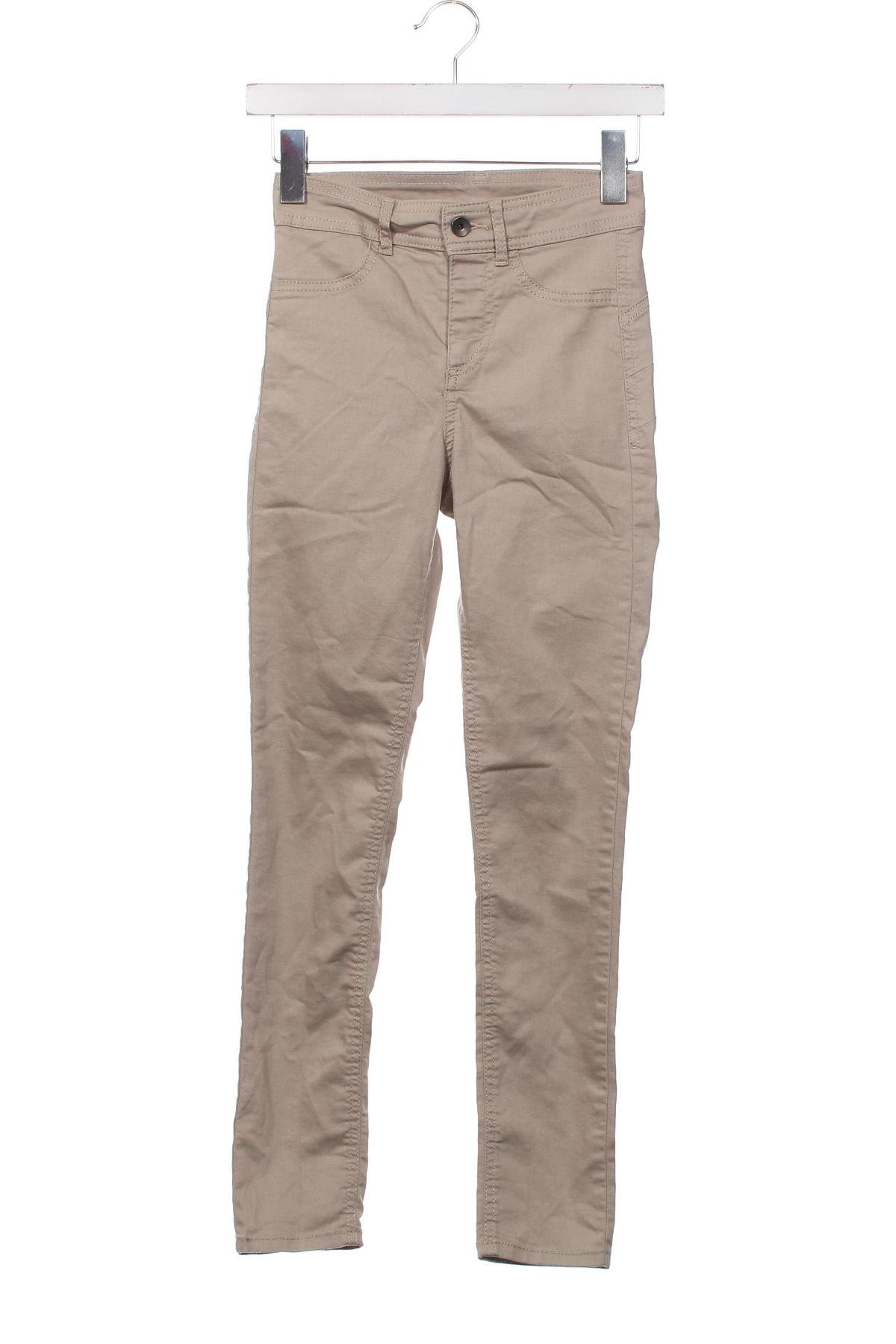 Дамски панталон Calzedonia, Размер XS, Цвят Бежов, Цена 29,00 лв.