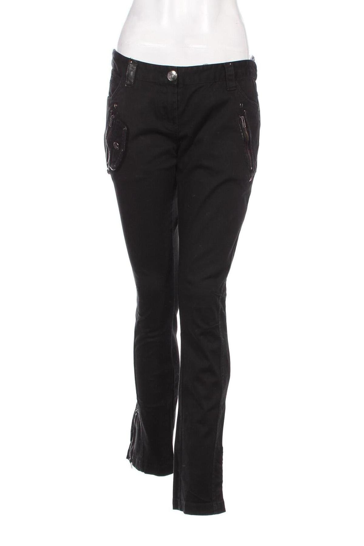 Дамски панталон Colours Of The World, Размер M, Цвят Черен, Цена 4,35 лв.