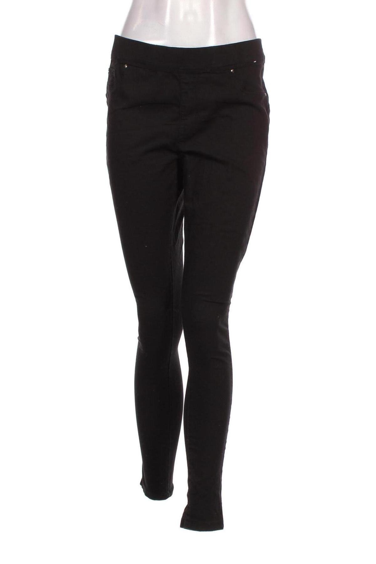 Pantaloni de femei Denim Co., Mărime L, Culoare Negru, Preț 95,39 Lei