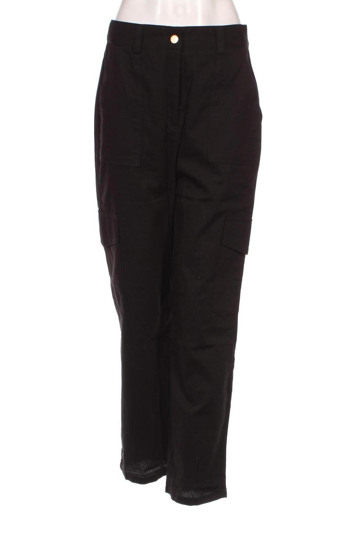Дамски панталон Dorothy Perkins, Размер M, Цвят Черен, Цена 15,64 лв.