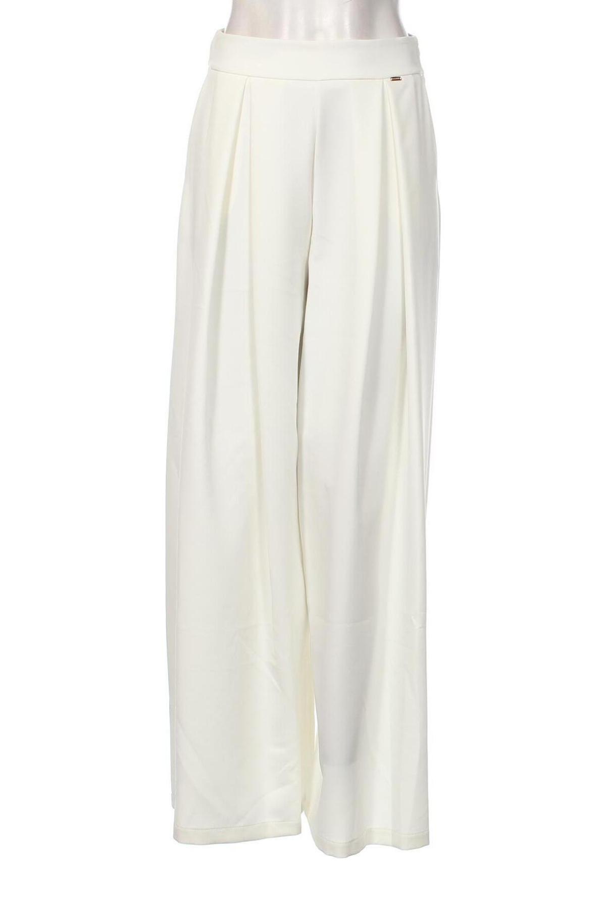 Γυναικείο παντελόνι Fracomina, Μέγεθος M, Χρώμα Λευκό, Τιμή 75,26 €