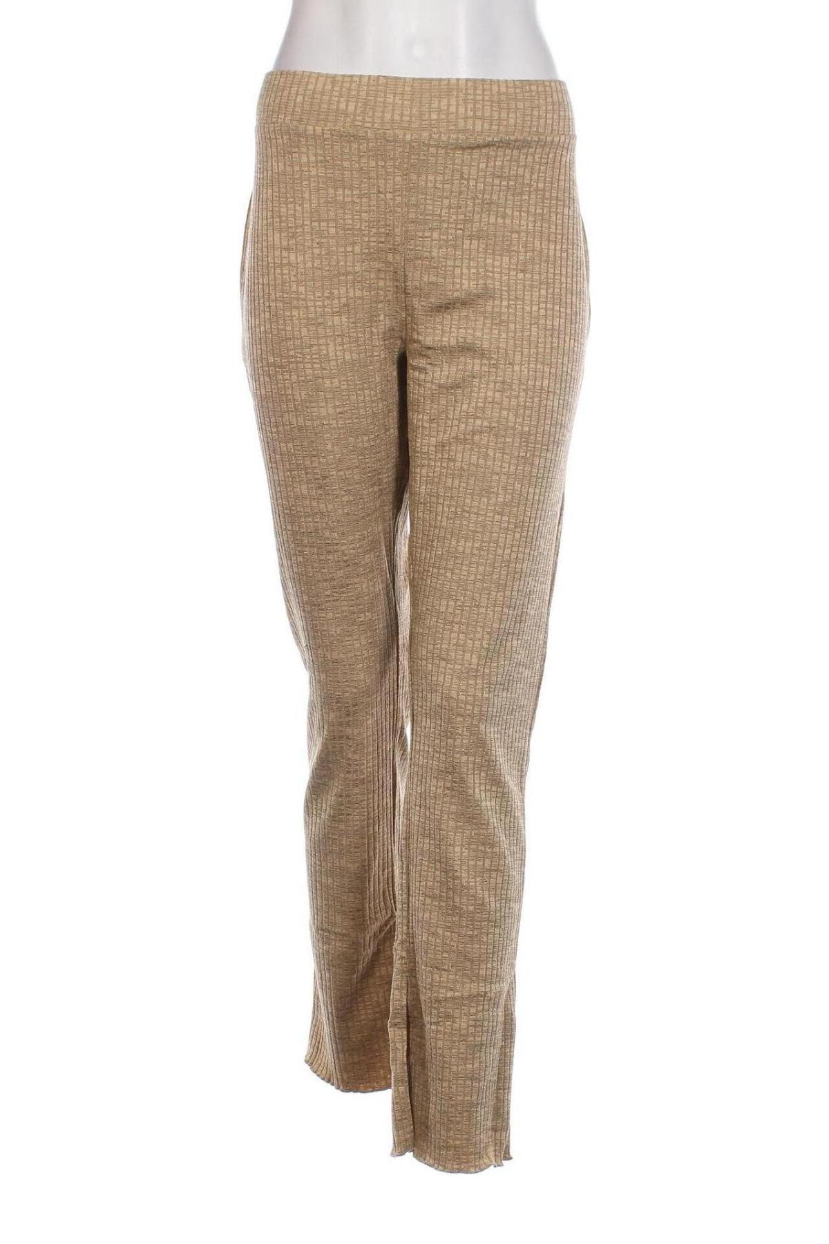 Дамски панталон Gina Tricot, Размер XL, Цвят Кафяв, Цена 18,36 лв.