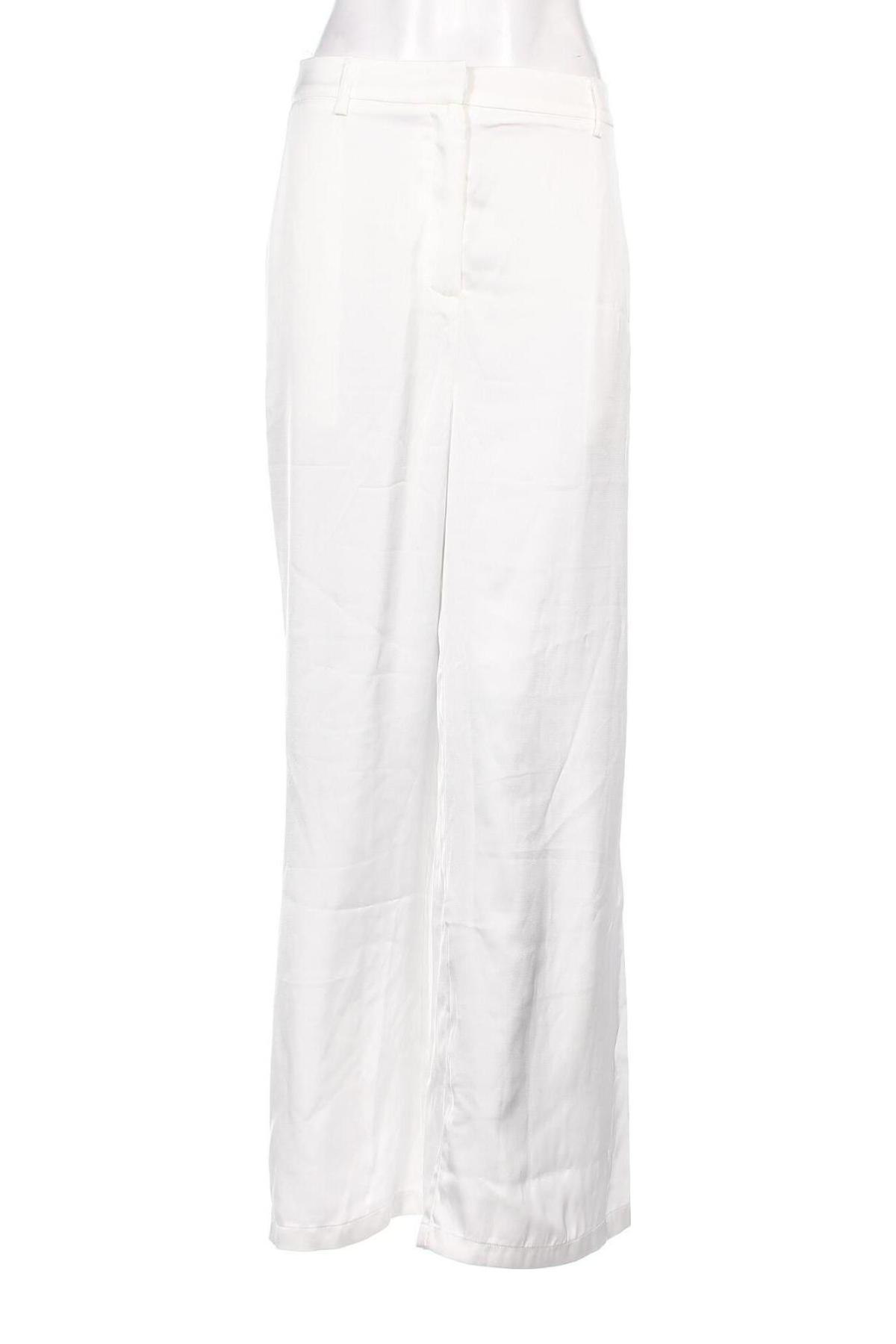 Γυναικείο παντελόνι Glamorous, Μέγεθος L, Χρώμα Λευκό, Τιμή 14,83 €