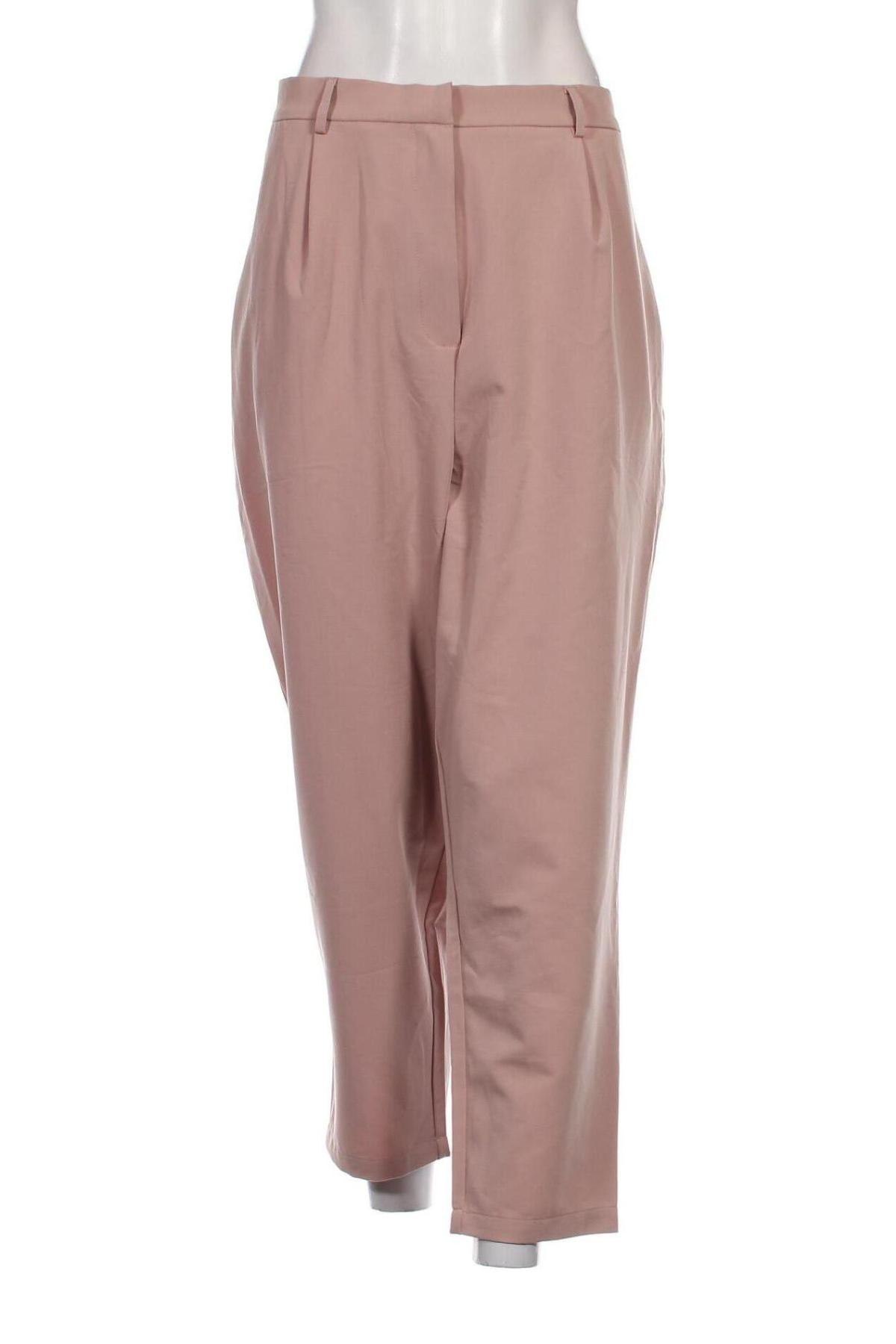 Γυναικείο παντελόνι Guido Maria Kretschmer for About You, Μέγεθος XL, Χρώμα Ρόζ , Τιμή 44,85 €