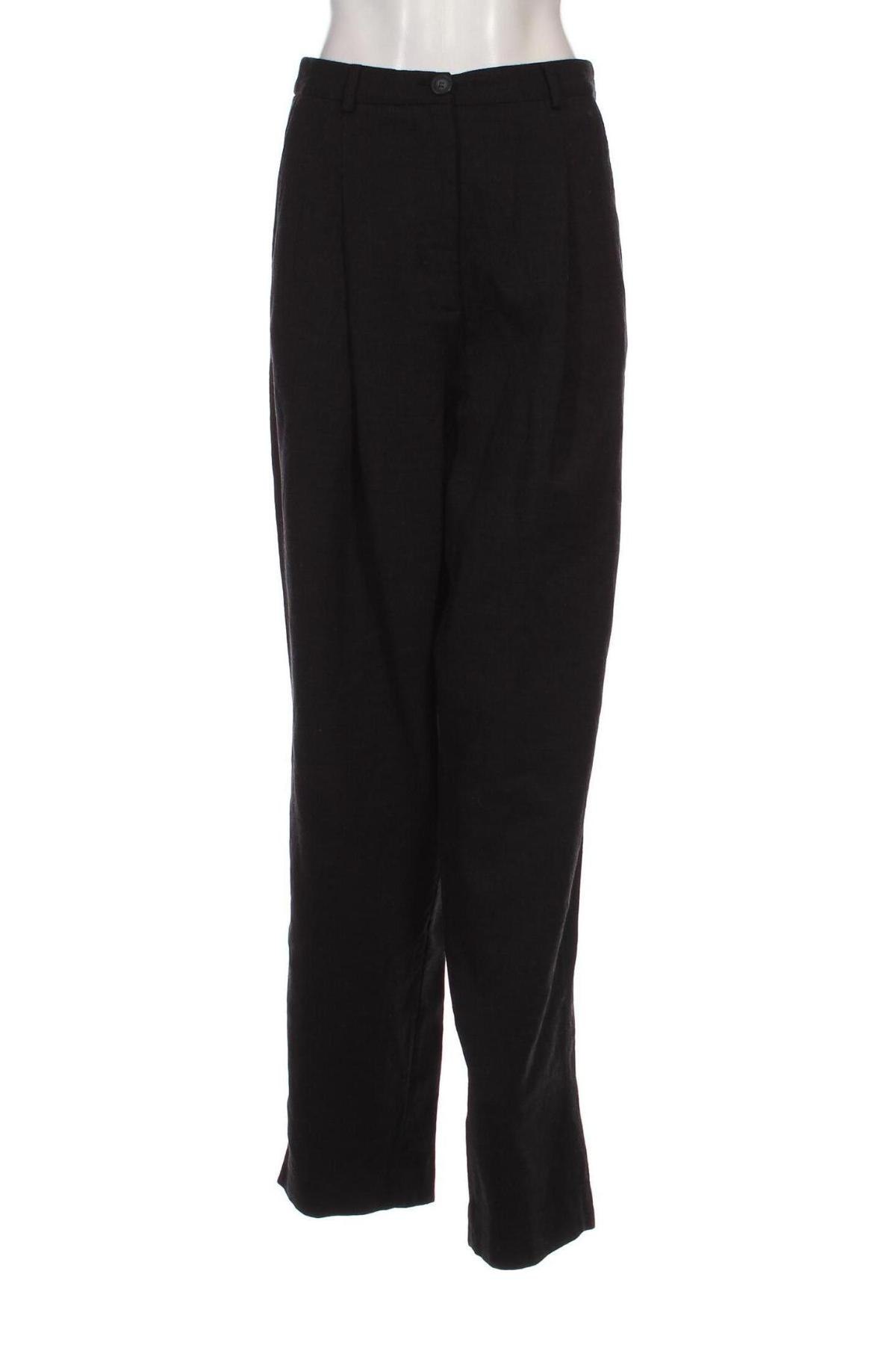 Pantaloni de femei H&M, Mărime L, Culoare Gri, Preț 95,39 Lei