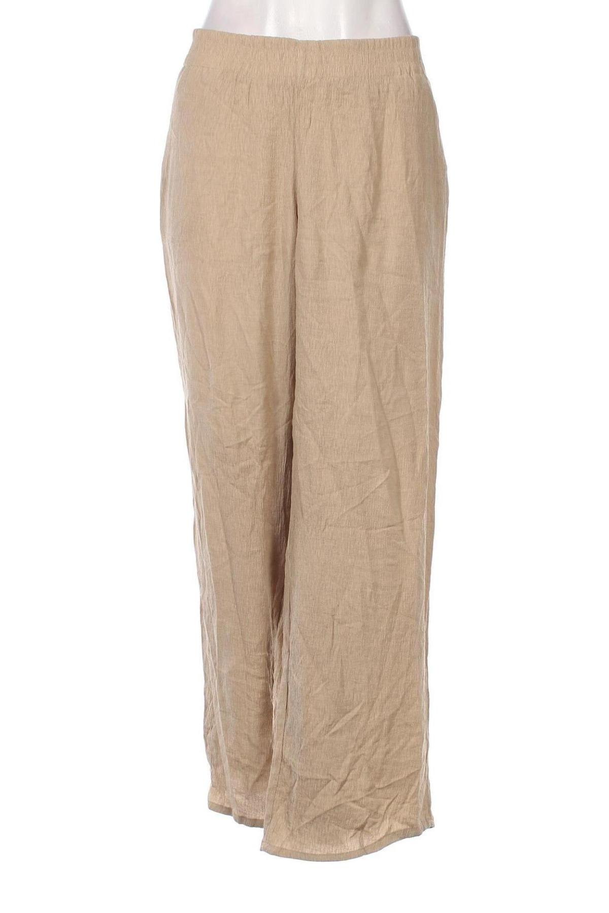 Γυναικείο παντελόνι H&M Divided, Μέγεθος L, Χρώμα  Μπέζ, Τιμή 5,38 €