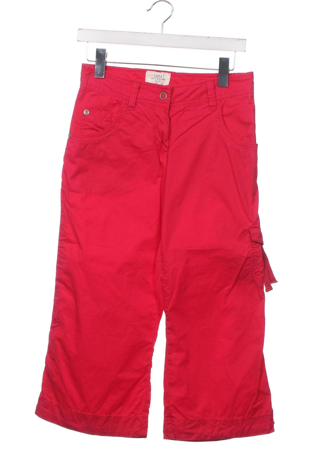 Pantaloni de femei H&M L.O.G.G., Mărime XS, Culoare Roz, Preț 35,91 Lei