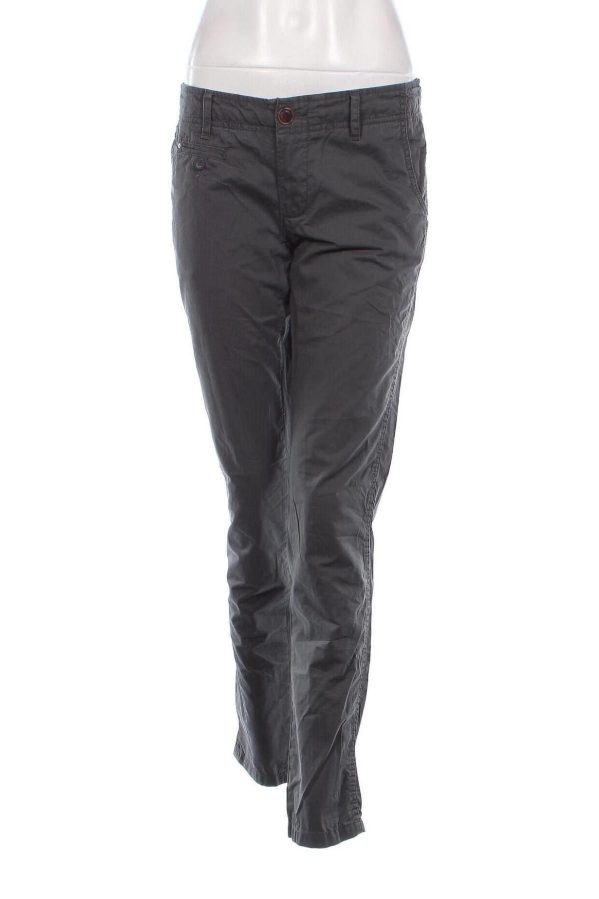 Дамски панталон Hilfiger Denim, Размер M, Цвят Сив, Цена 23,12 лв.