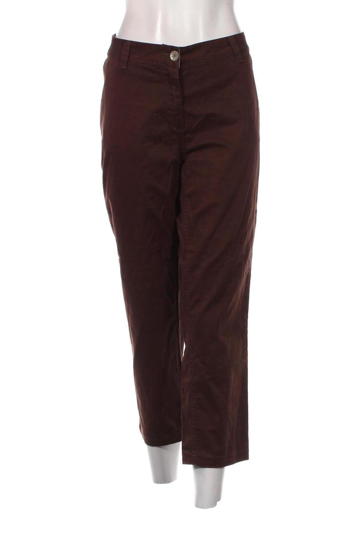 Pantaloni de femei Kenny S., Mărime XL, Culoare Maro, Preț 33,39 Lei