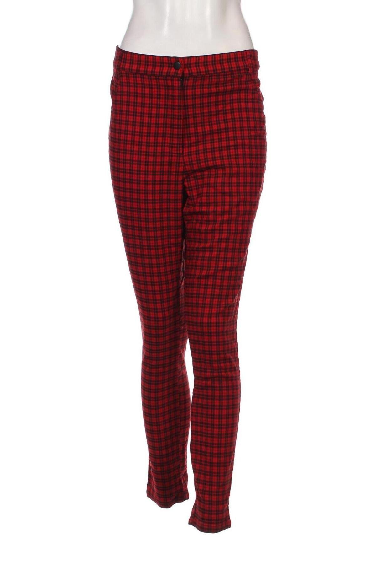 Pantaloni de femei Kiabi, Mărime XL, Culoare Roșu, Preț 26,71 Lei