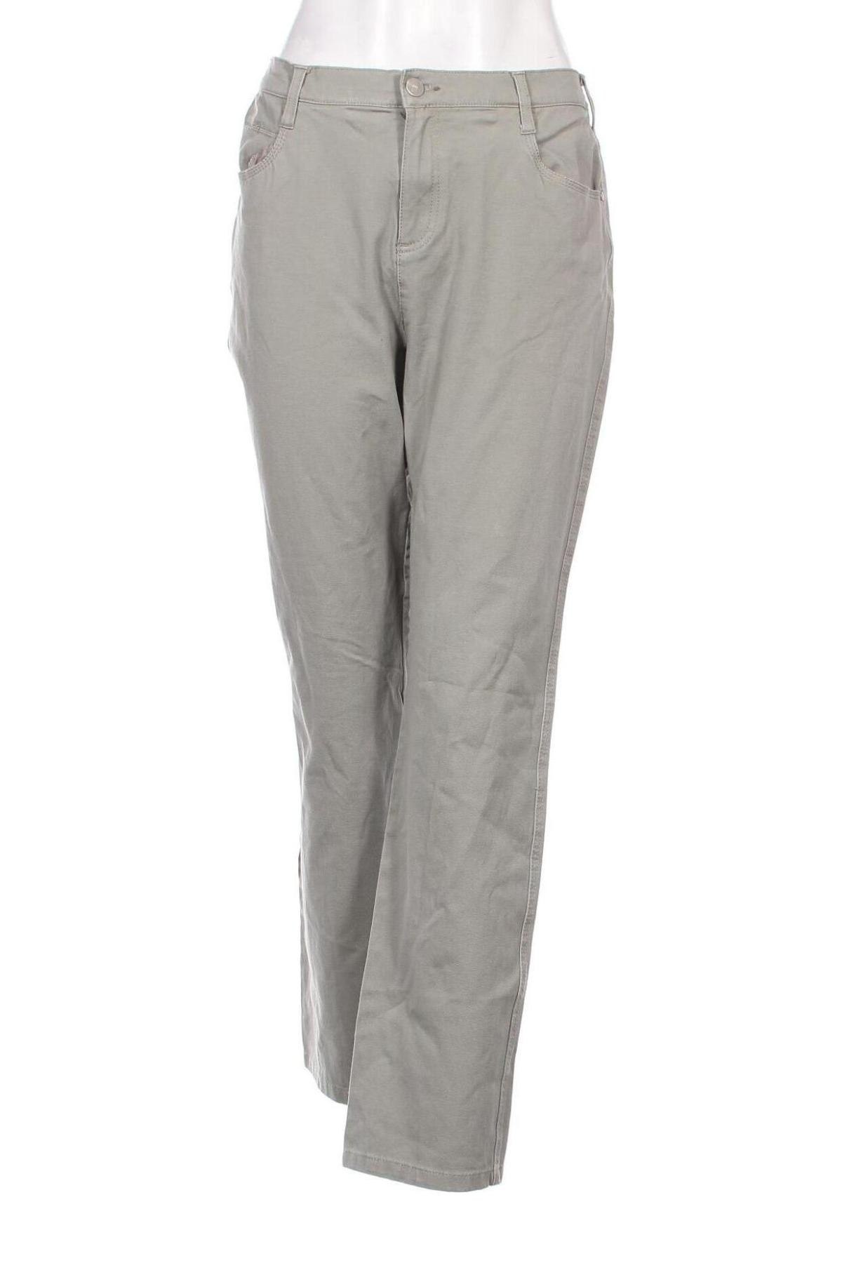 Pantaloni de femei Kingfield, Mărime L, Culoare Gri, Preț 27,66 Lei