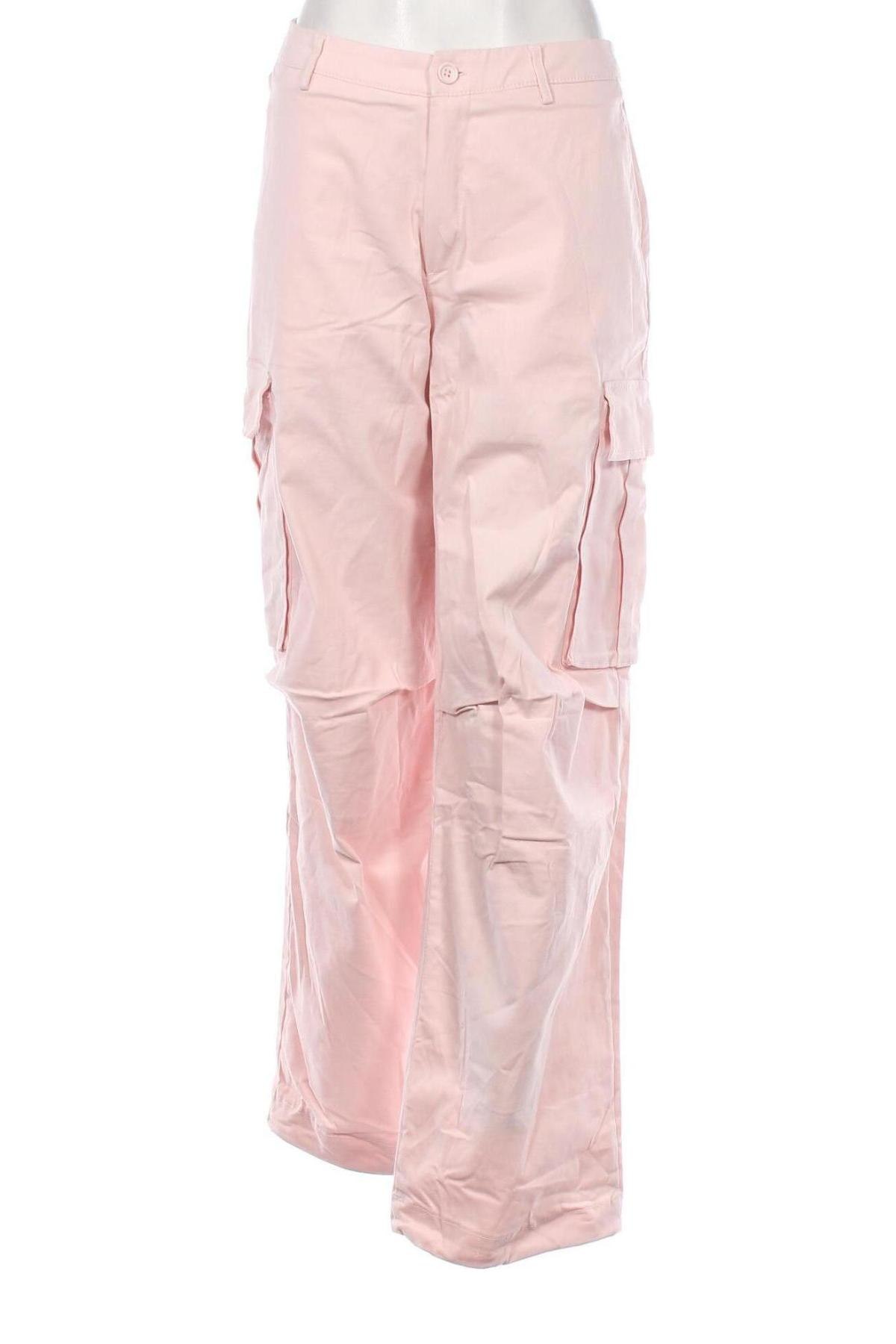 Дамски панталон LENI KLUM x ABOUT YOU, Размер M, Цвят Розов, Цена 17,40 лв.