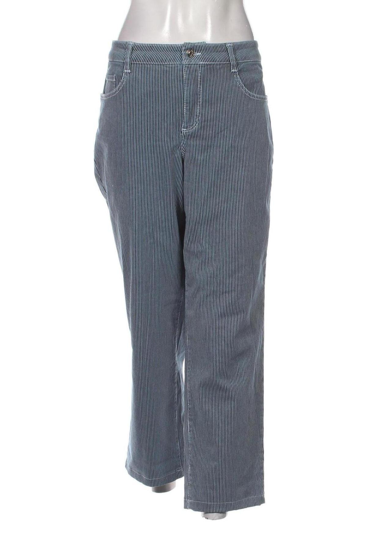 Дамски панталон Mac, Размер XL, Цвят Син, Цена 49,00 лв.