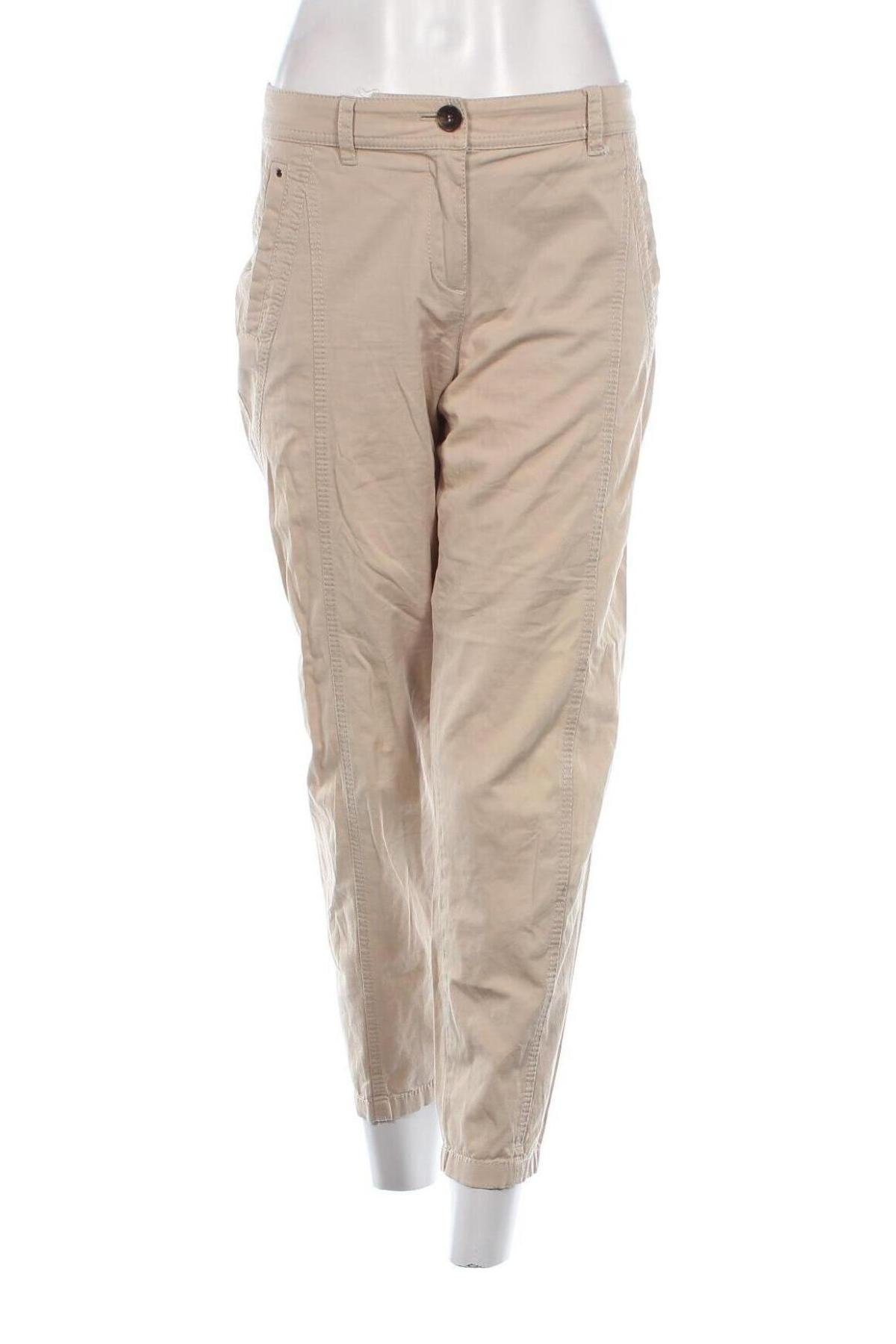 Дамски панталон Marc Cain, Размер L, Цвят Бежов, Цена 61,46 лв.