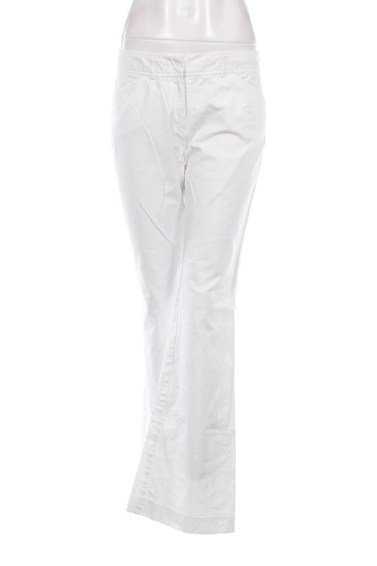 Pantaloni de femei Marks & Spencer, Mărime M, Culoare Alb, Preț 51,00 Lei