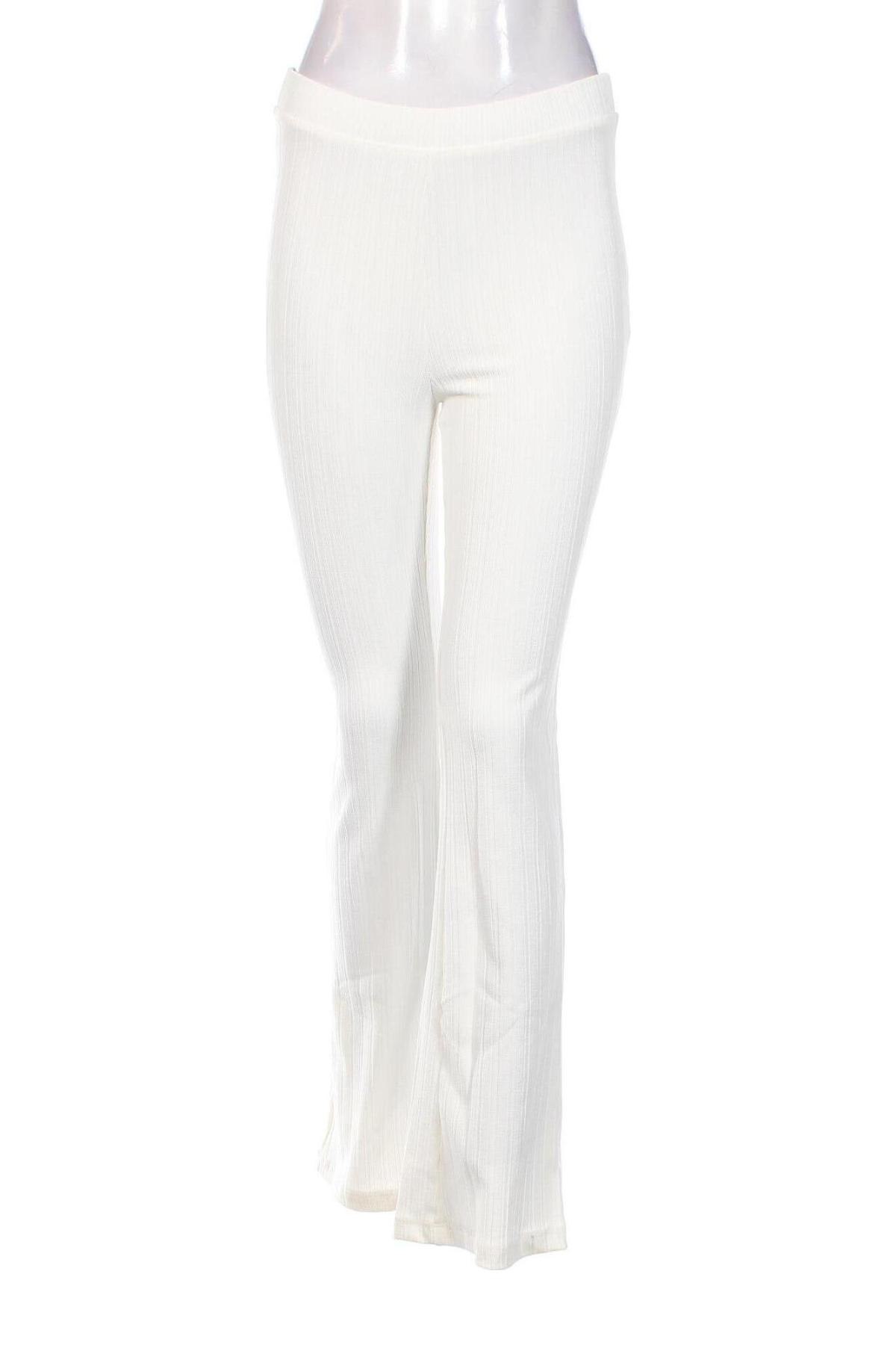 Дамски панталон Monki, Размер S, Цвят Бял, Цена 11,76 лв.