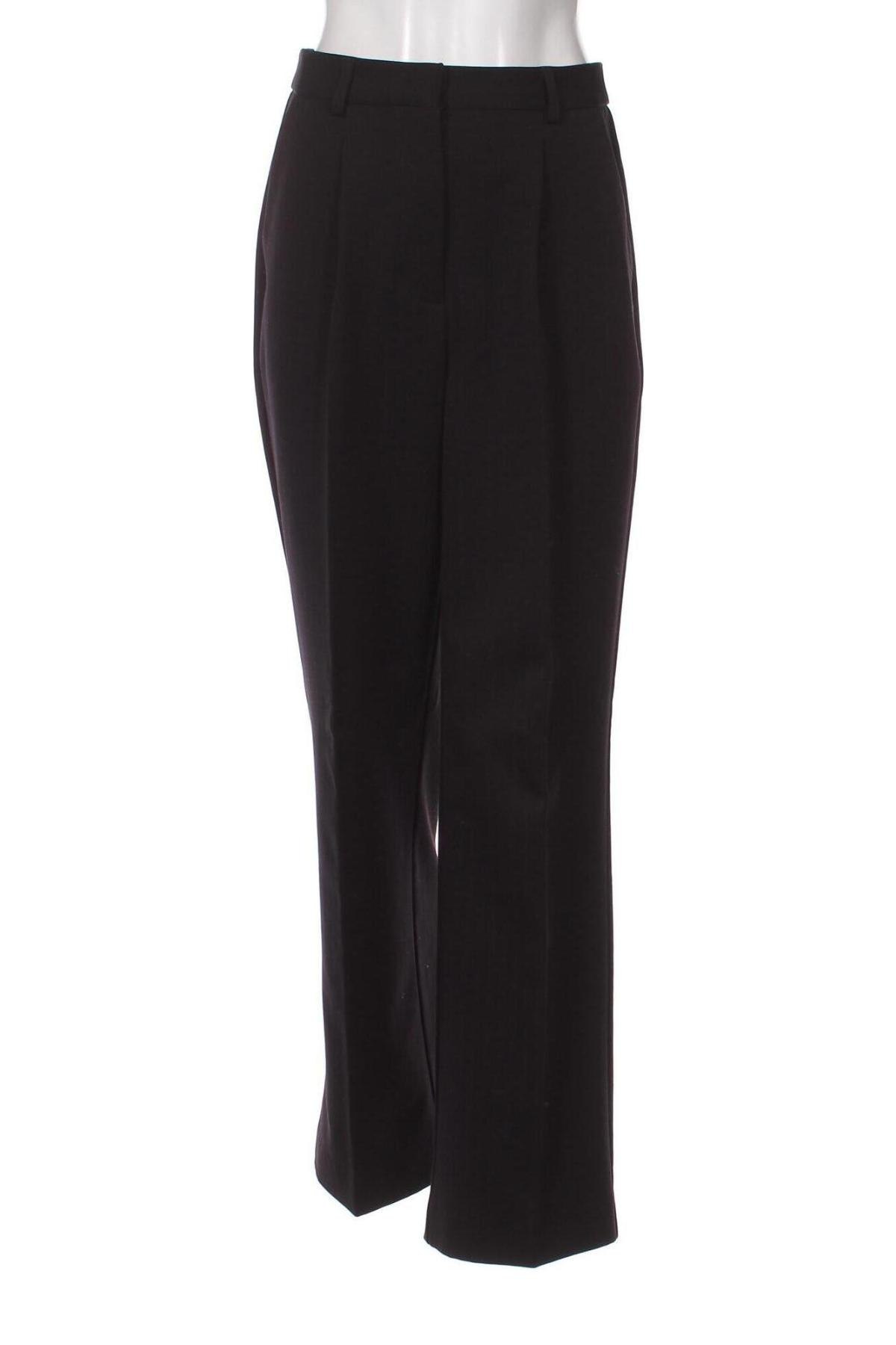Pantaloni de femei NA-KD, Mărime S, Culoare Negru, Preț 73,98 Lei