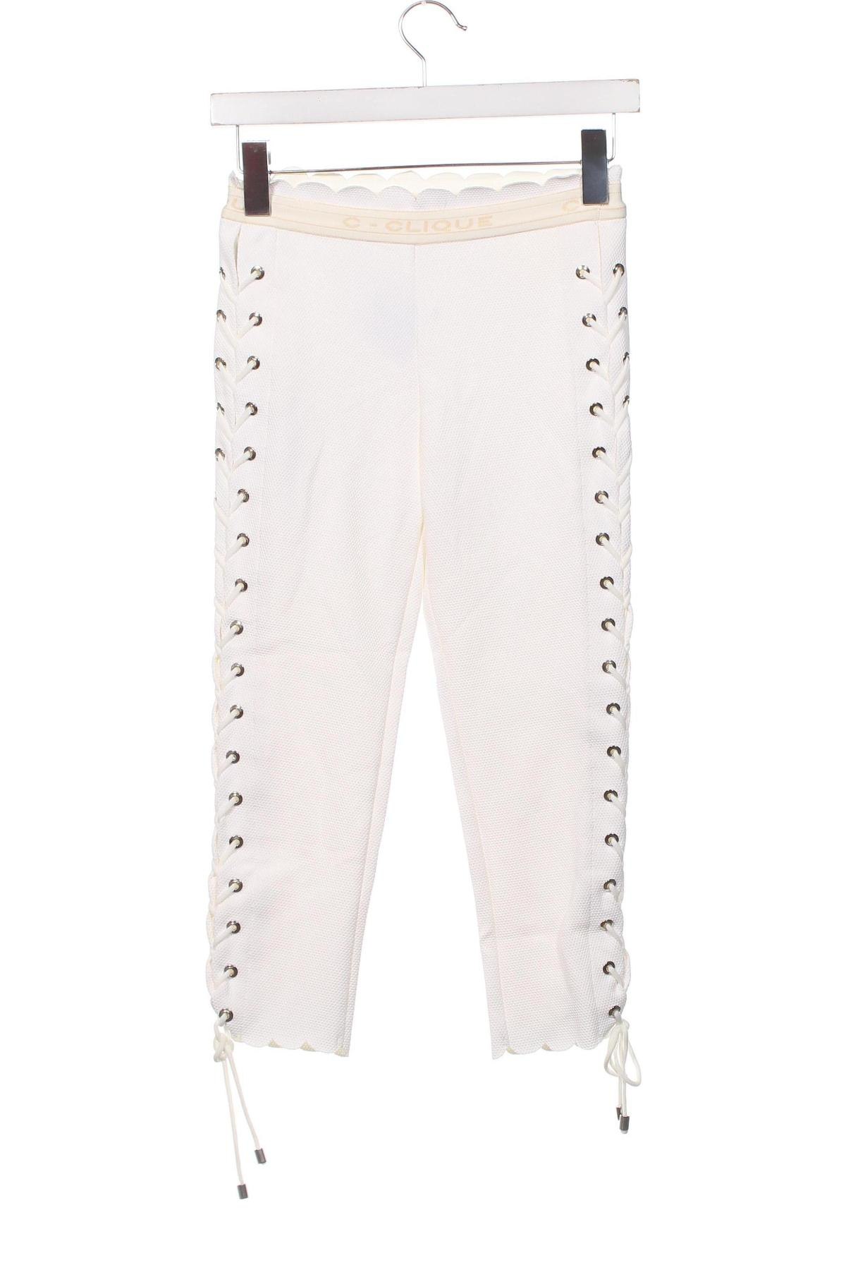 Γυναικείο παντελόνι C-CLIQUE, Μέγεθος XS, Χρώμα Λευκό, Τιμή 138,66 €