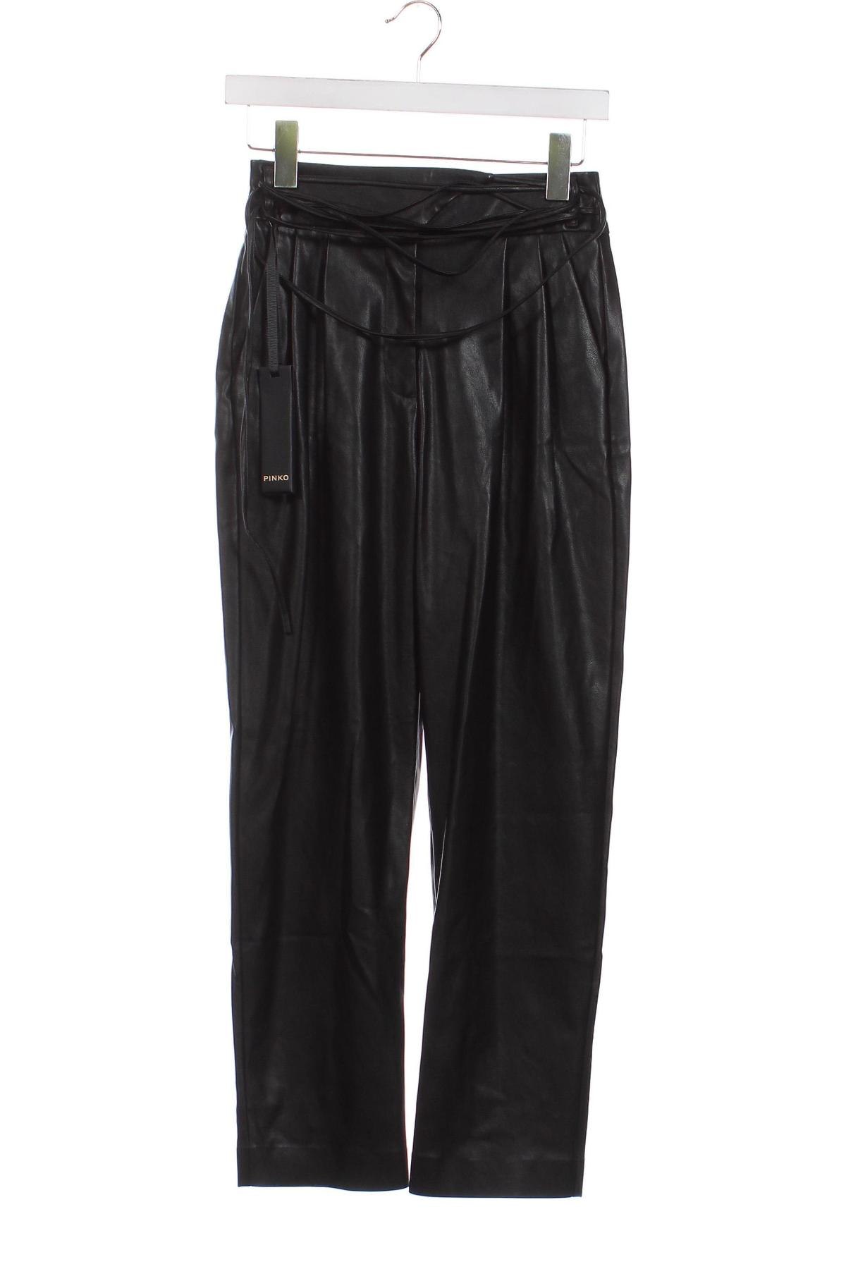 Дамски панталон Pinko, Размер S, Цвят Черен, Цена 91,46 лв.