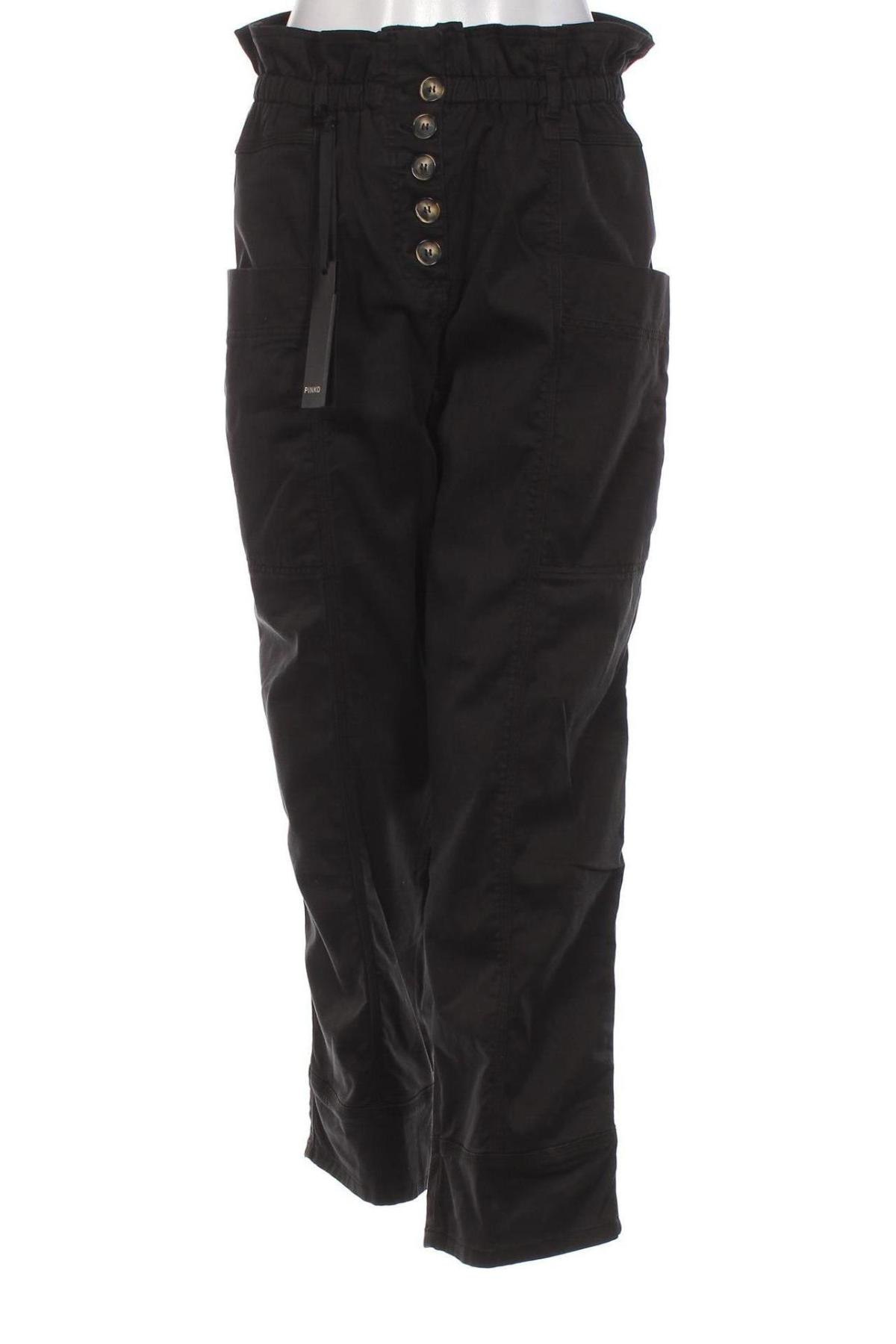 Γυναικείο παντελόνι Pinko, Μέγεθος M, Χρώμα Μαύρο, Τιμή 40,21 €