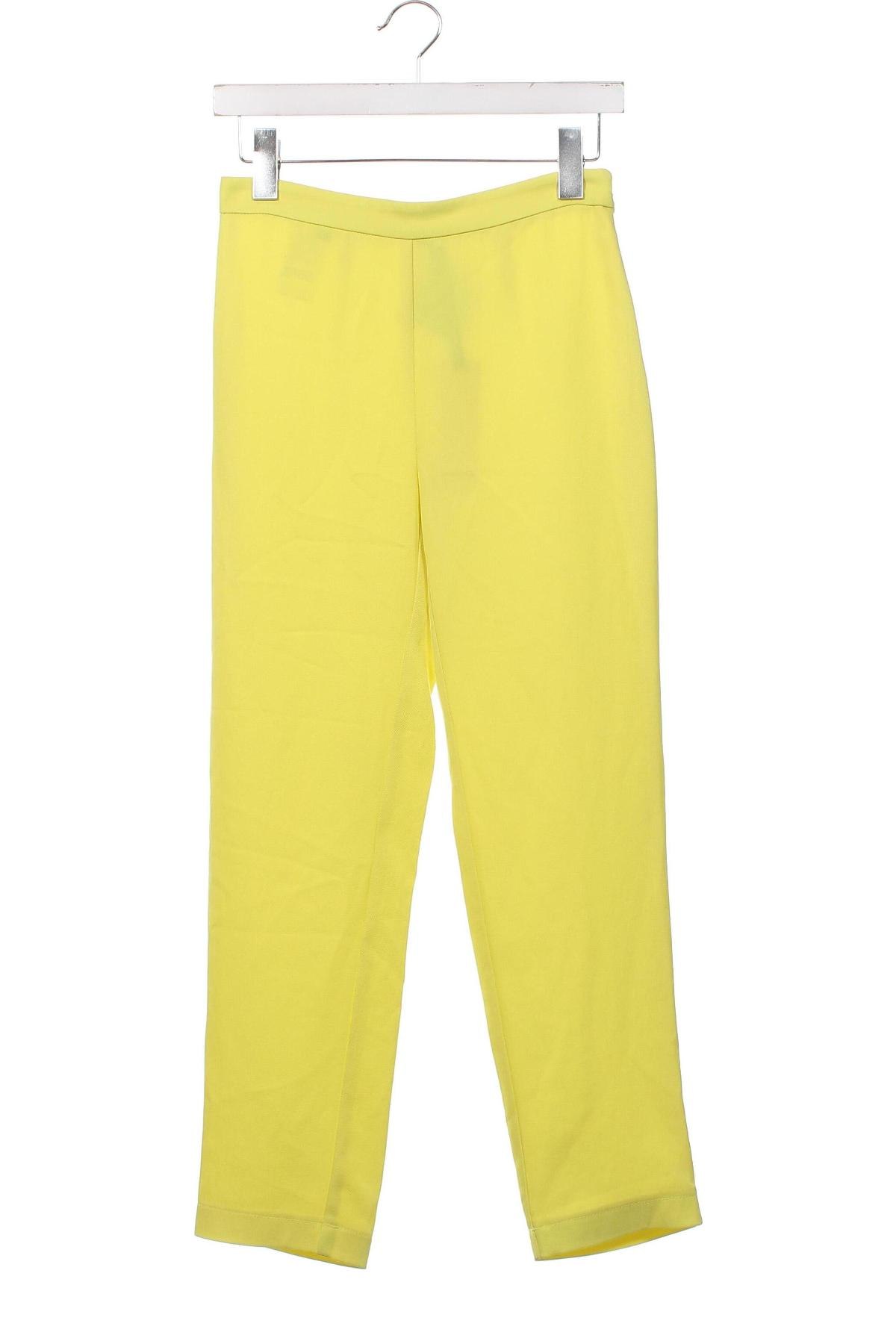 Pantaloni de femei Pinko, Mărime XS, Culoare Galben, Preț 433,59 Lei