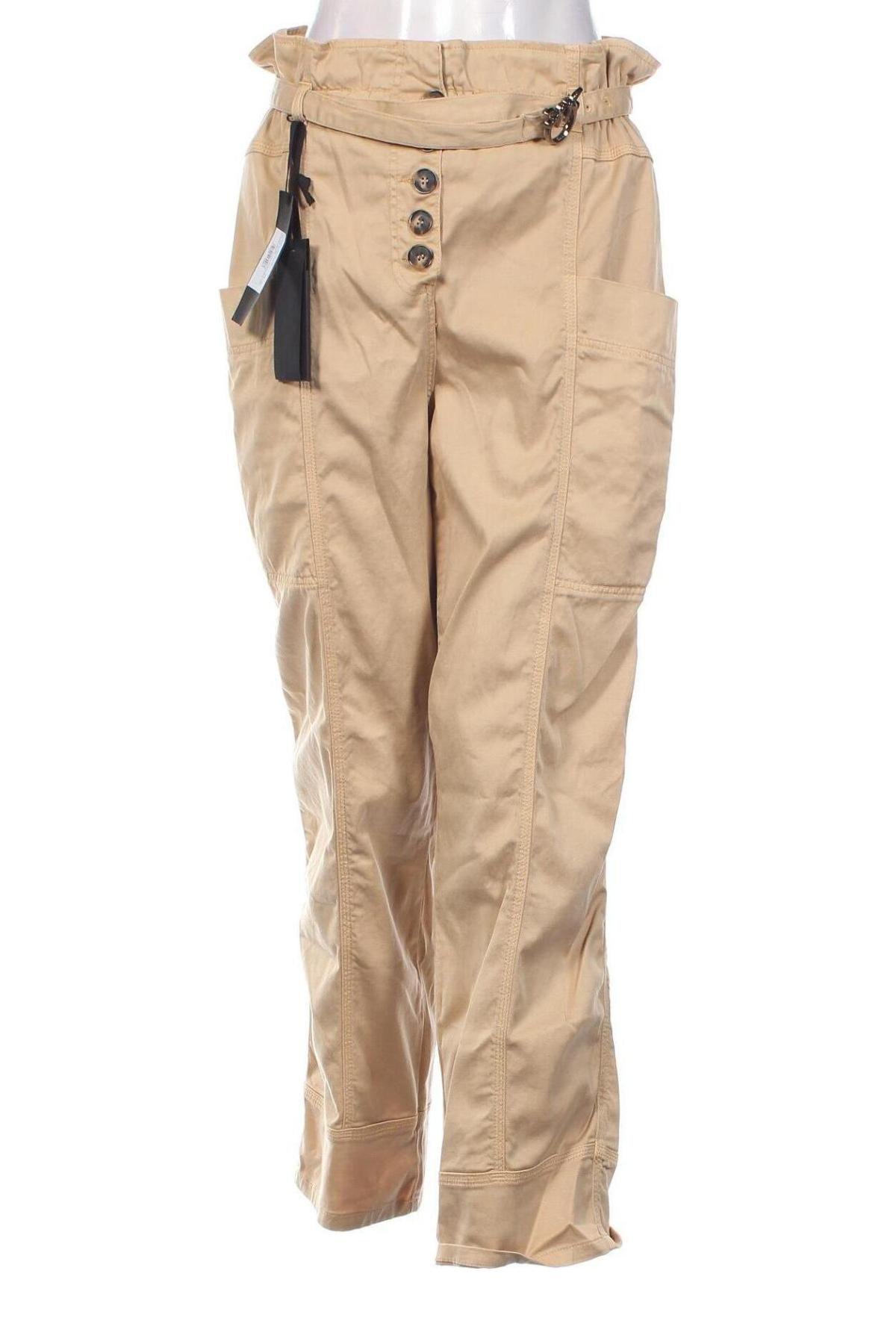 Дамски панталон Pinko, Размер M, Цвят Бежов, Цена 269,00 лв.