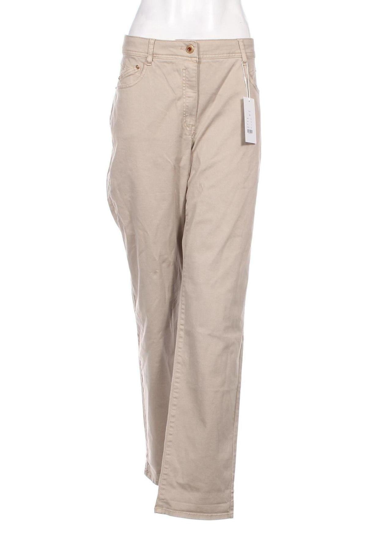 Γυναικείο παντελόνι RECOVER Pants, Μέγεθος XXL, Χρώμα  Μπέζ, Τιμή 44,85 €